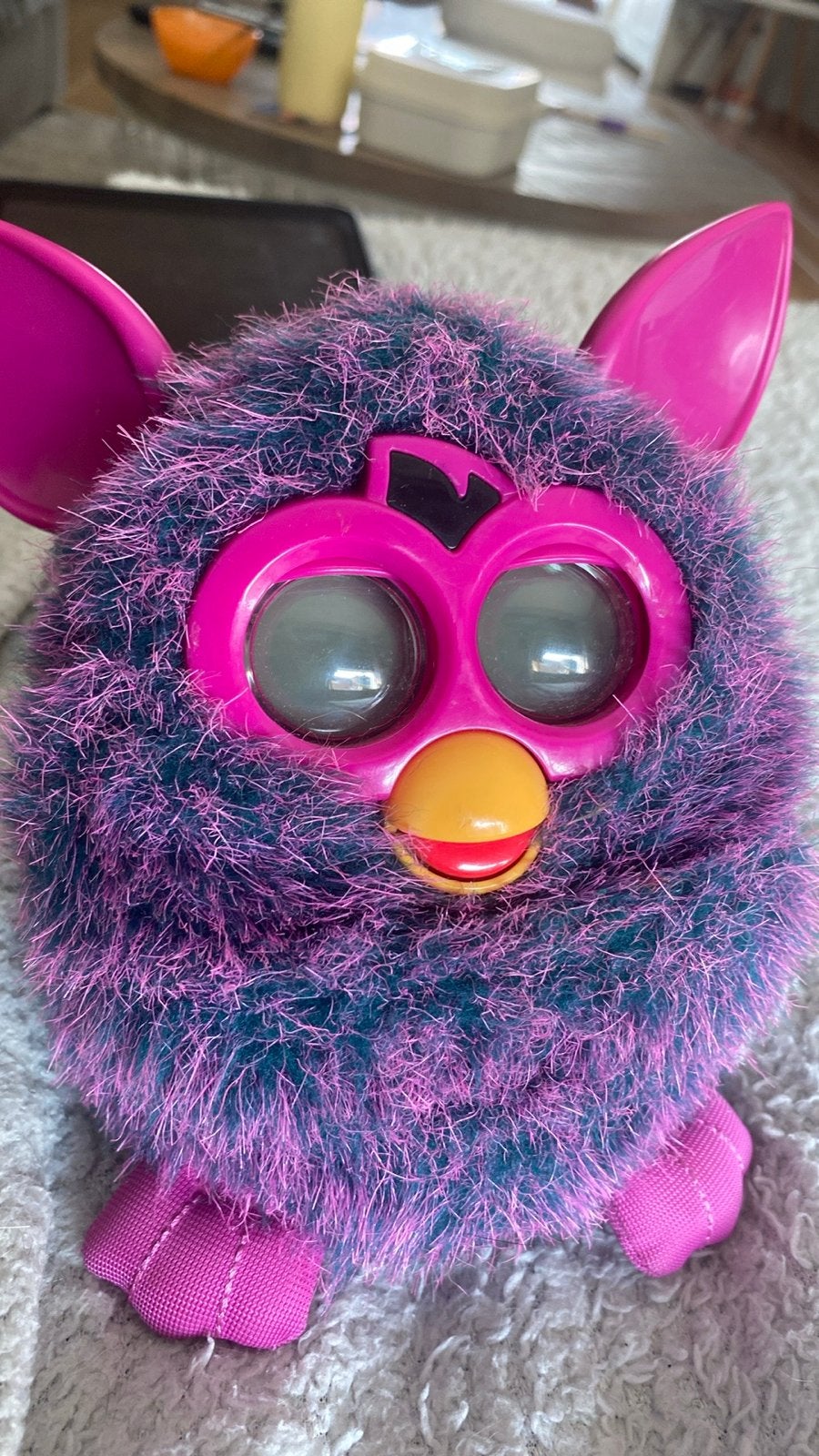 Furby paars/roze, Ophalen of Verzenden, Zo goed als nieuw, Jongen of Meisje