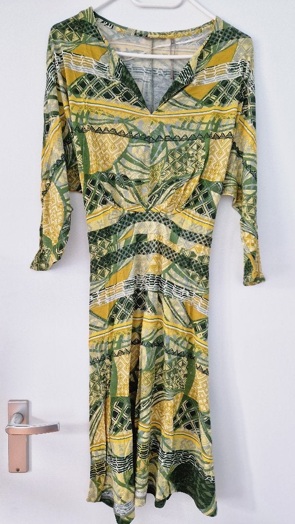 Sandwich Jurk maat S, Kleding | Dames, Ophalen, Geel, Nieuw, Maat 36 (S)