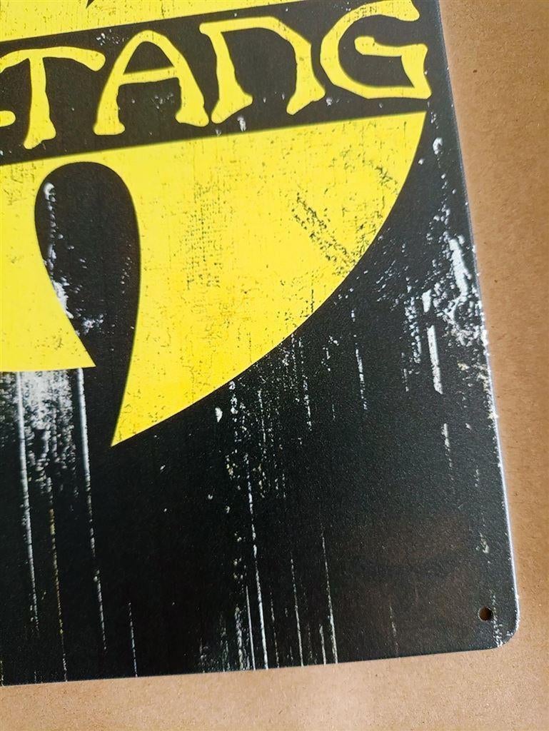 Wu Tang Clan Hip Hop Rap Muziek metalen Wandbord, Verzenden, Nieuw, Poster, Artwork of Schilderij