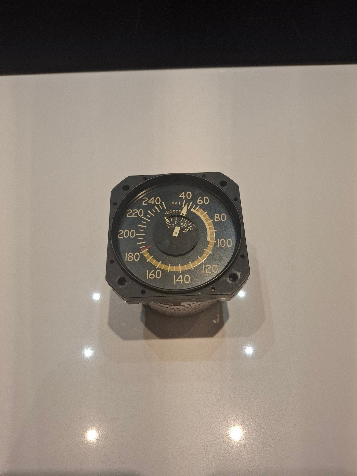 Cessna Airspeed Indicator - Vliegtuig Instrument, Ophalen of Verzenden, Gebruikt, Overige typen
