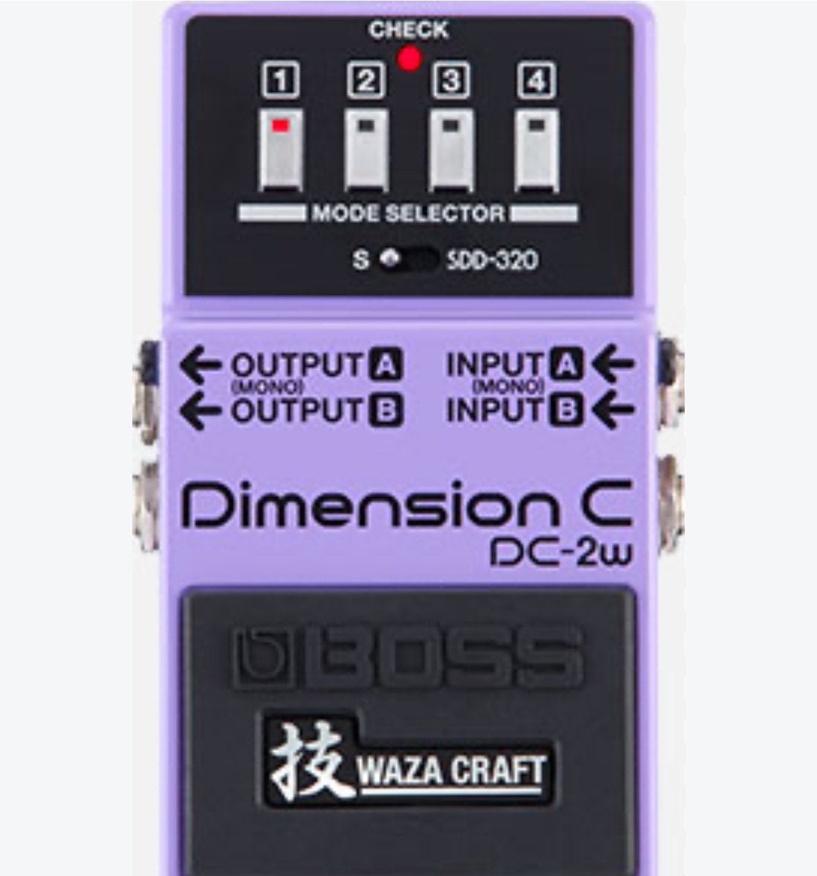 Boss Dimension C DC-2W Waza Craft Chorus Pedaal, Ophalen of Verzenden, Zo goed als nieuw, Chorus