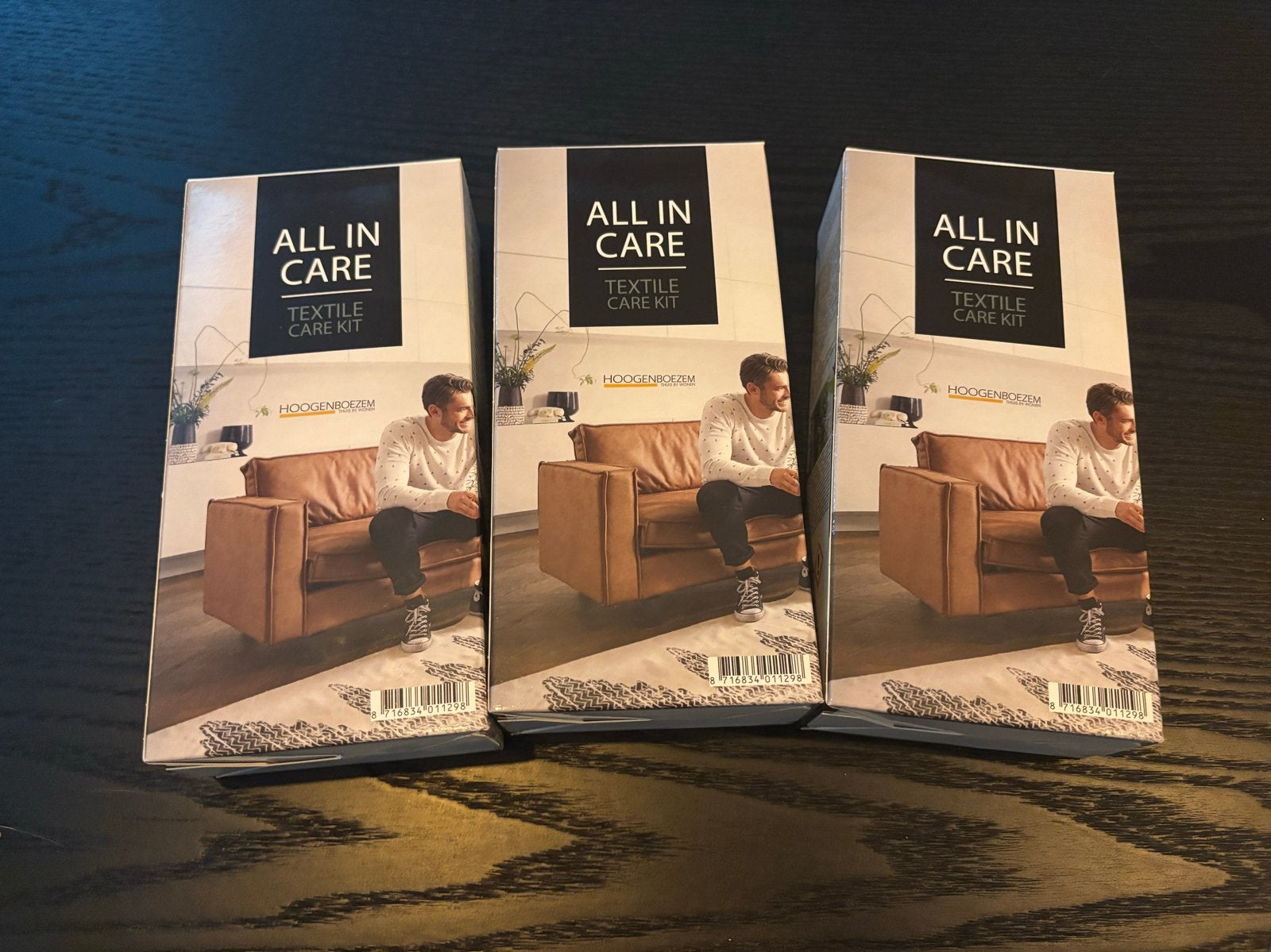 3x All in Care Textiel Kit - Bescherm en Reinig uw Textiel, Ophalen of Verzenden, Nieuw, Textiel