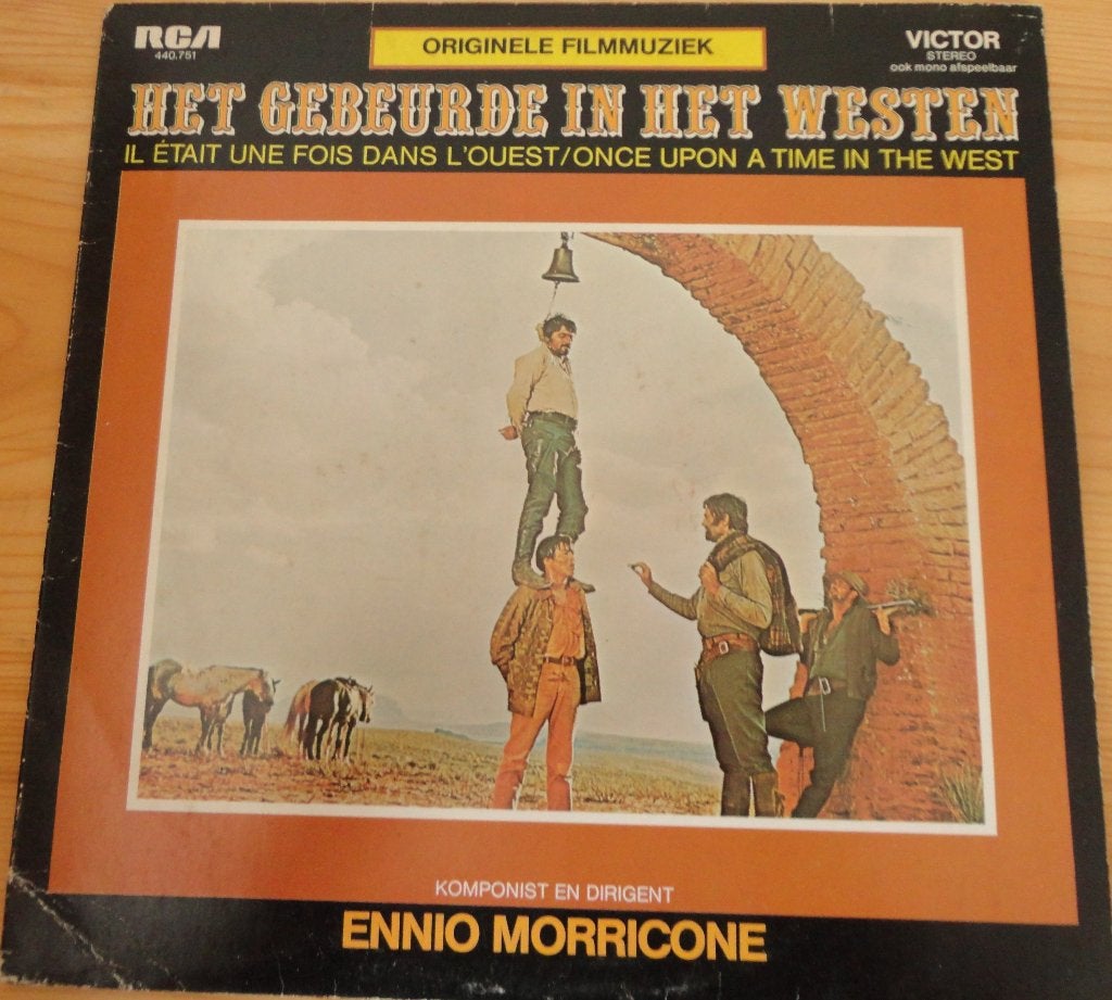 Het gebeurde in het westen-originele filmmuziek (LP), LP, Film en Theater, Gebruikt, Ophalen of Verzenden