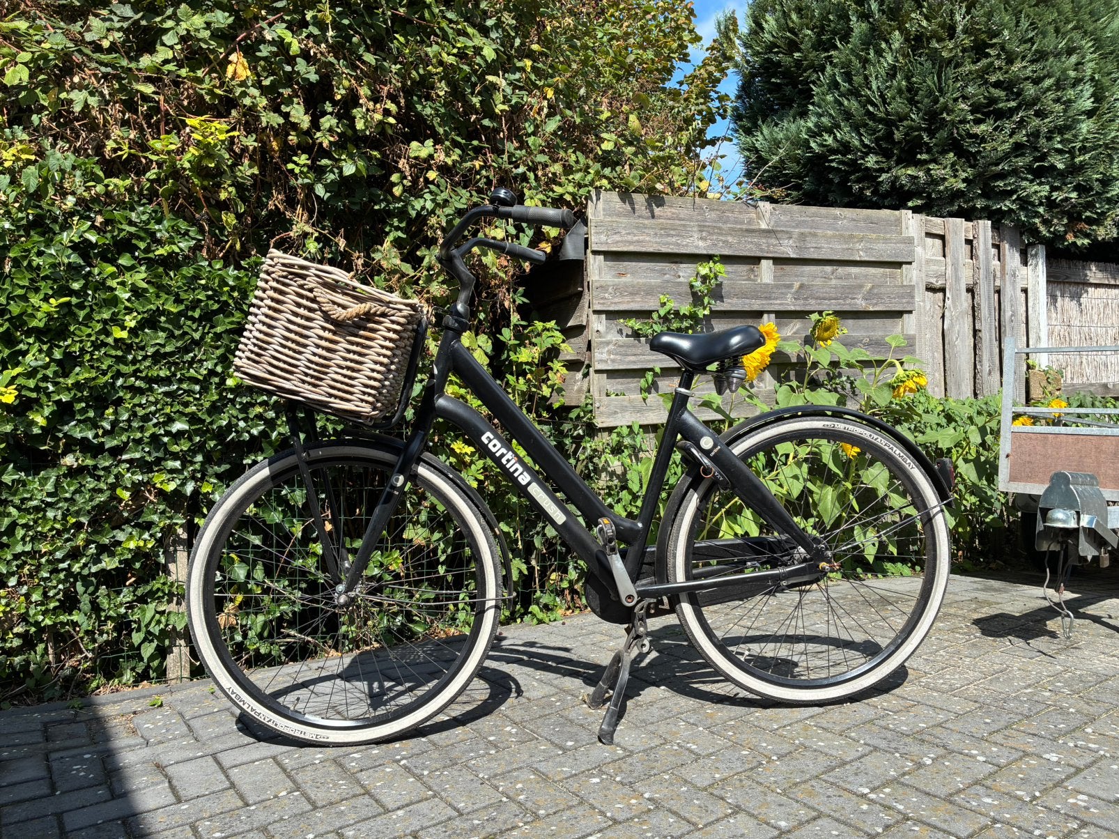 Goede dames Cortina Crush, zwart met rieten mand, Ophalen, Gebruikt, Overige merken