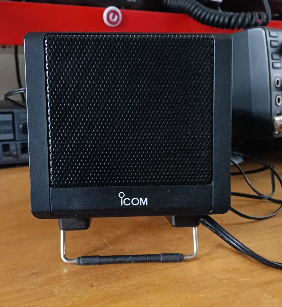 Icom SP-38 speaker in nette staat. Alleen ophalen!, Telecommunicatie, Zenders en Ontvangers, Ophalen, Zo goed als nieuw