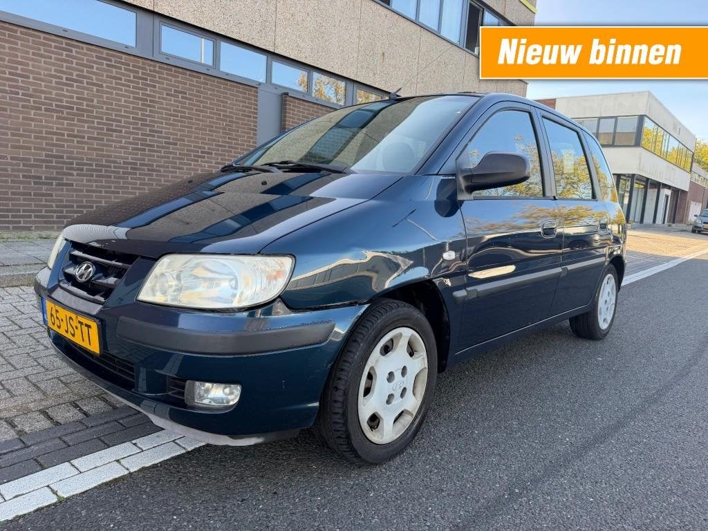 Hyundai MATRIX 1.8i GLS AIRCO AUTOMAAT RIJDT GOED NAP APK 4-, Matrix, Gebruikt, 4 cilinders, Blauw