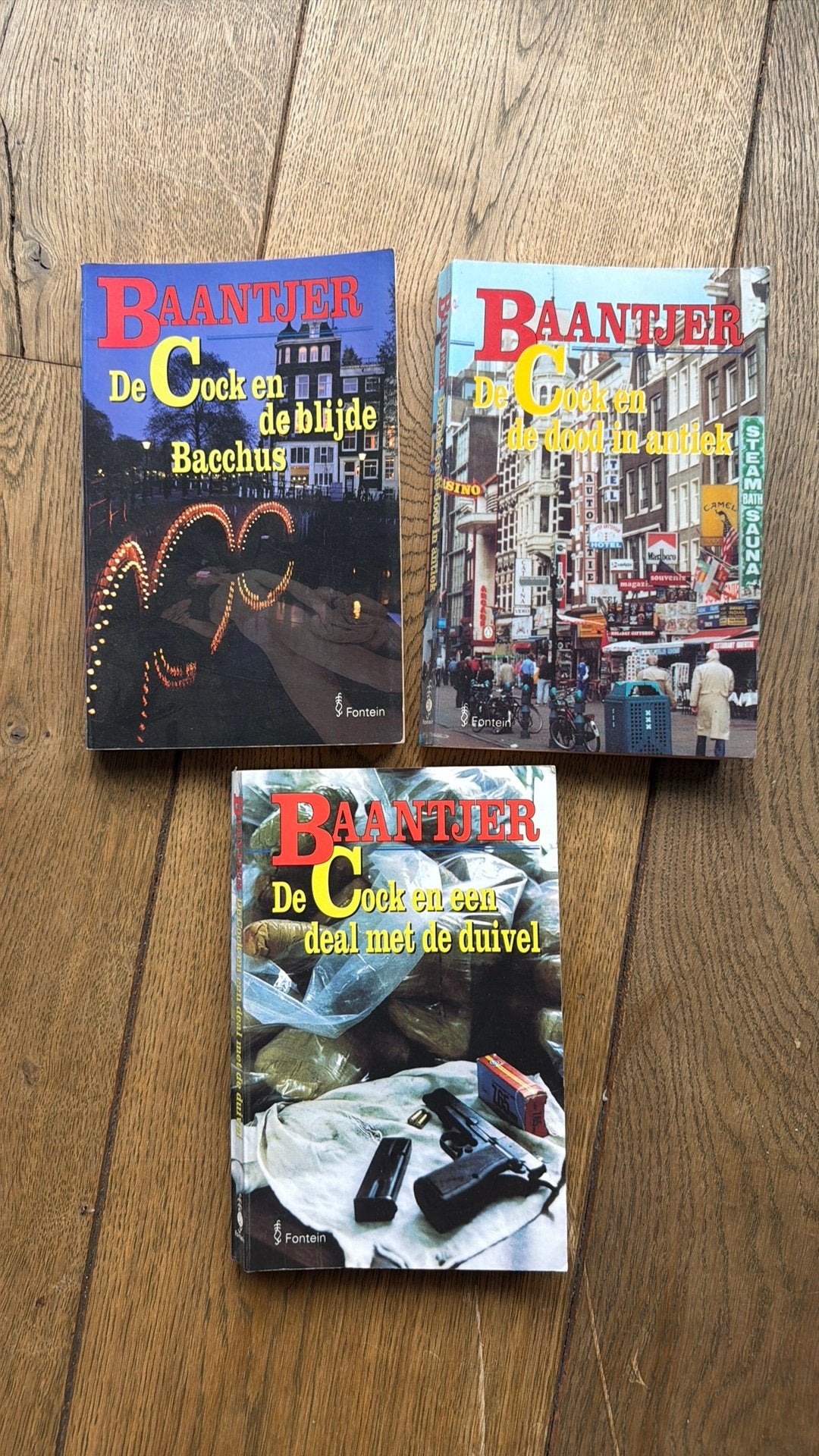 Baantjer boeken 3 stuks in 1 koop, Ophalen, Gelezen