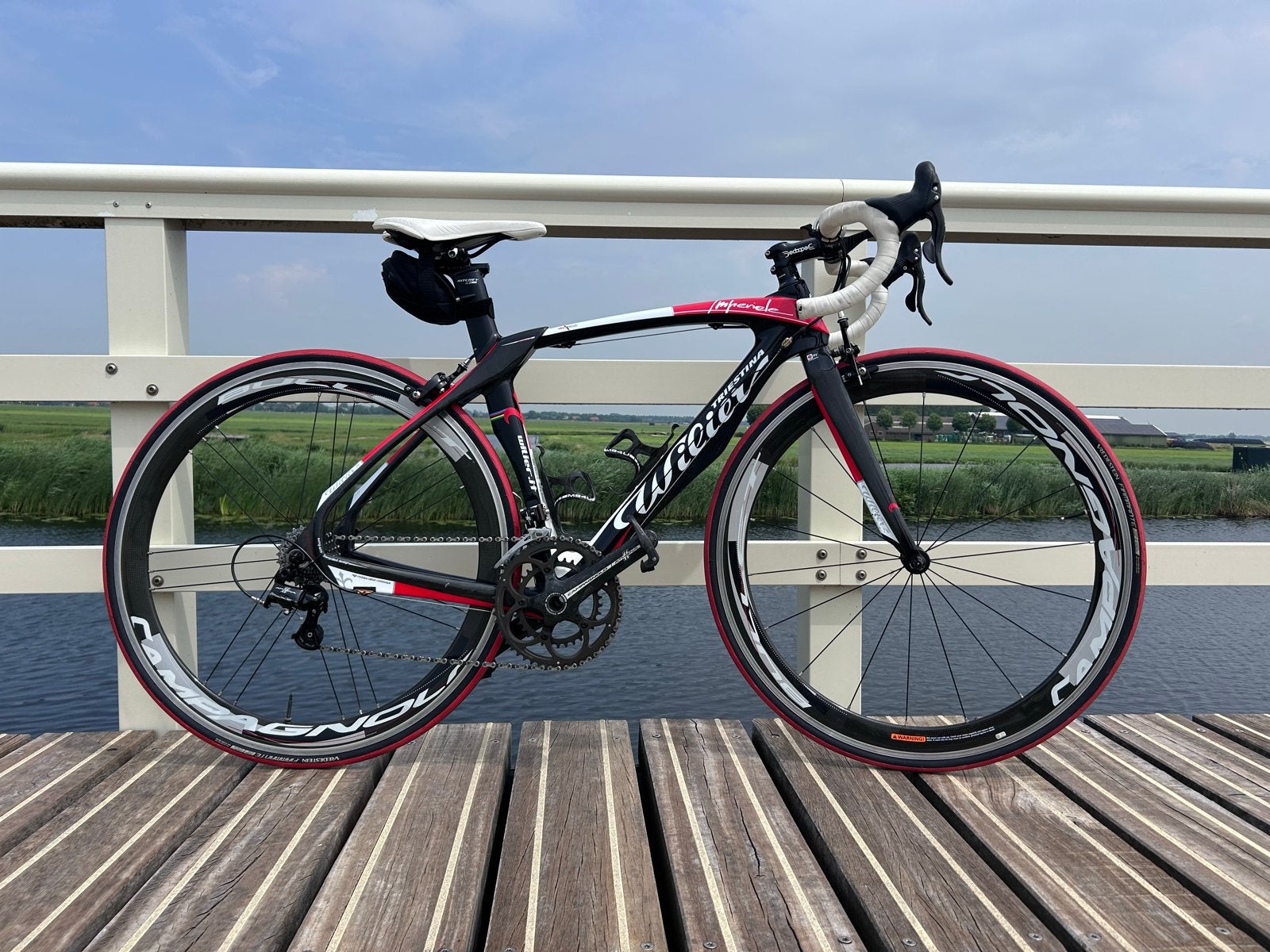 Willier Imperiele racefiets (50cm) Carbon Campagnolo Athena, Fietsen en Brommers, Overige merken, 28 inch, Gebruikt, Carbon