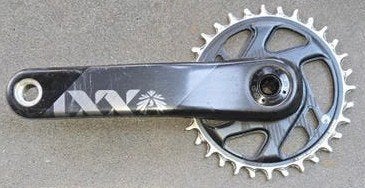 SRAM Eagle XX1 carbon crankstel boost 32T, Crankstel of Pedalen, Gebruikt, Ophalen of Verzenden, SRAM