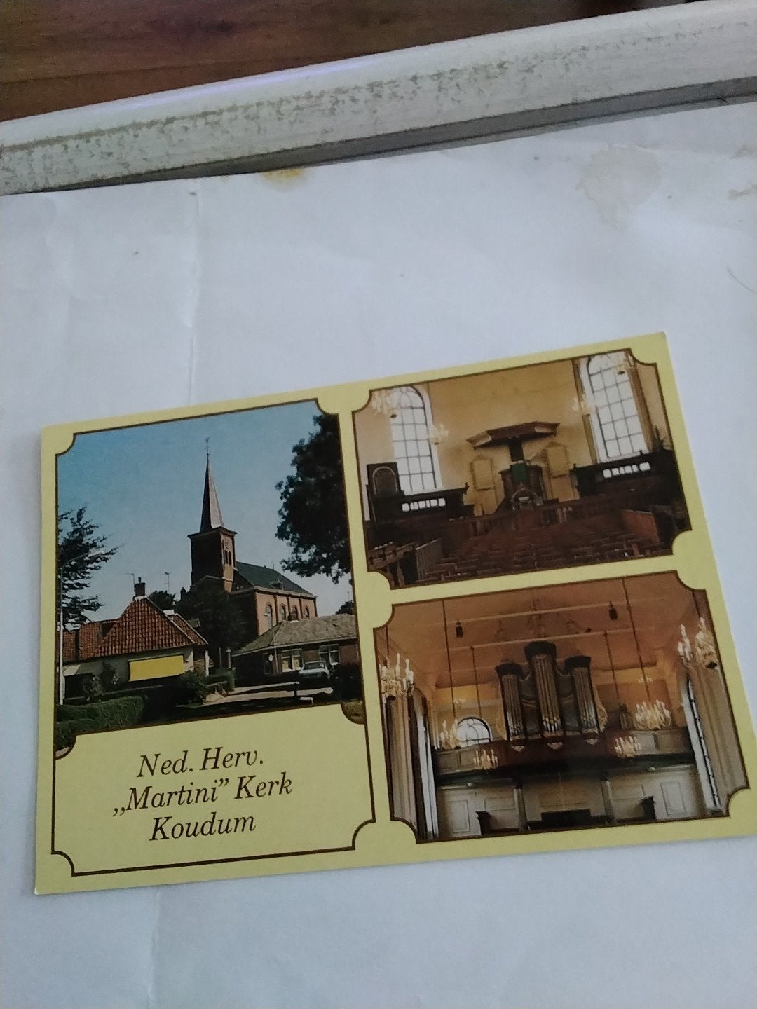 Ansichtkaart Ned. Herv. "Martini" Kerk Koudum, Ophalen of Verzenden