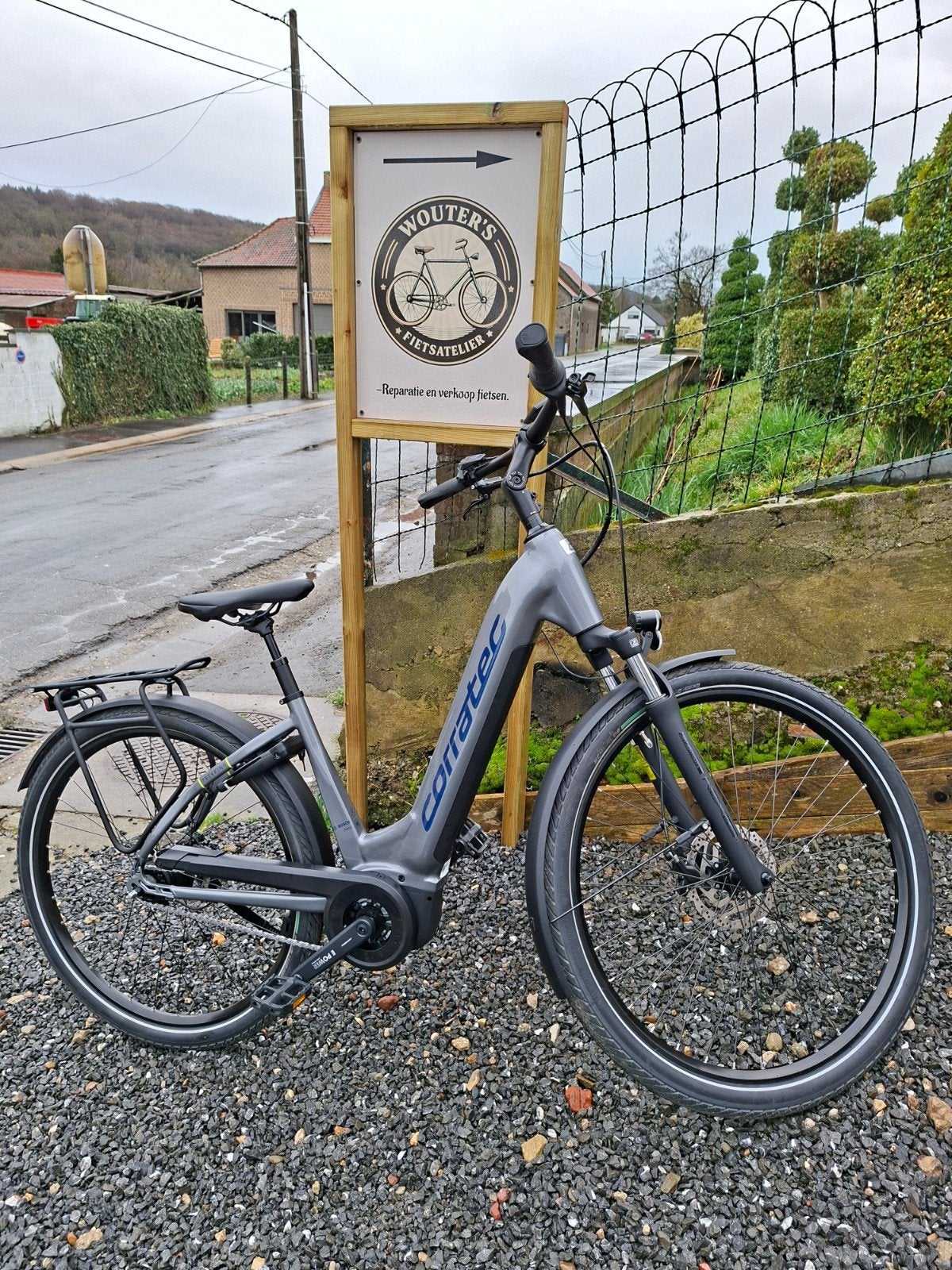 Corratec Bosch ebike - Demo model met 2 jaar garantie, Nieuw, 47 tot 51 cm, 50 km per accu of meer, Ophalen