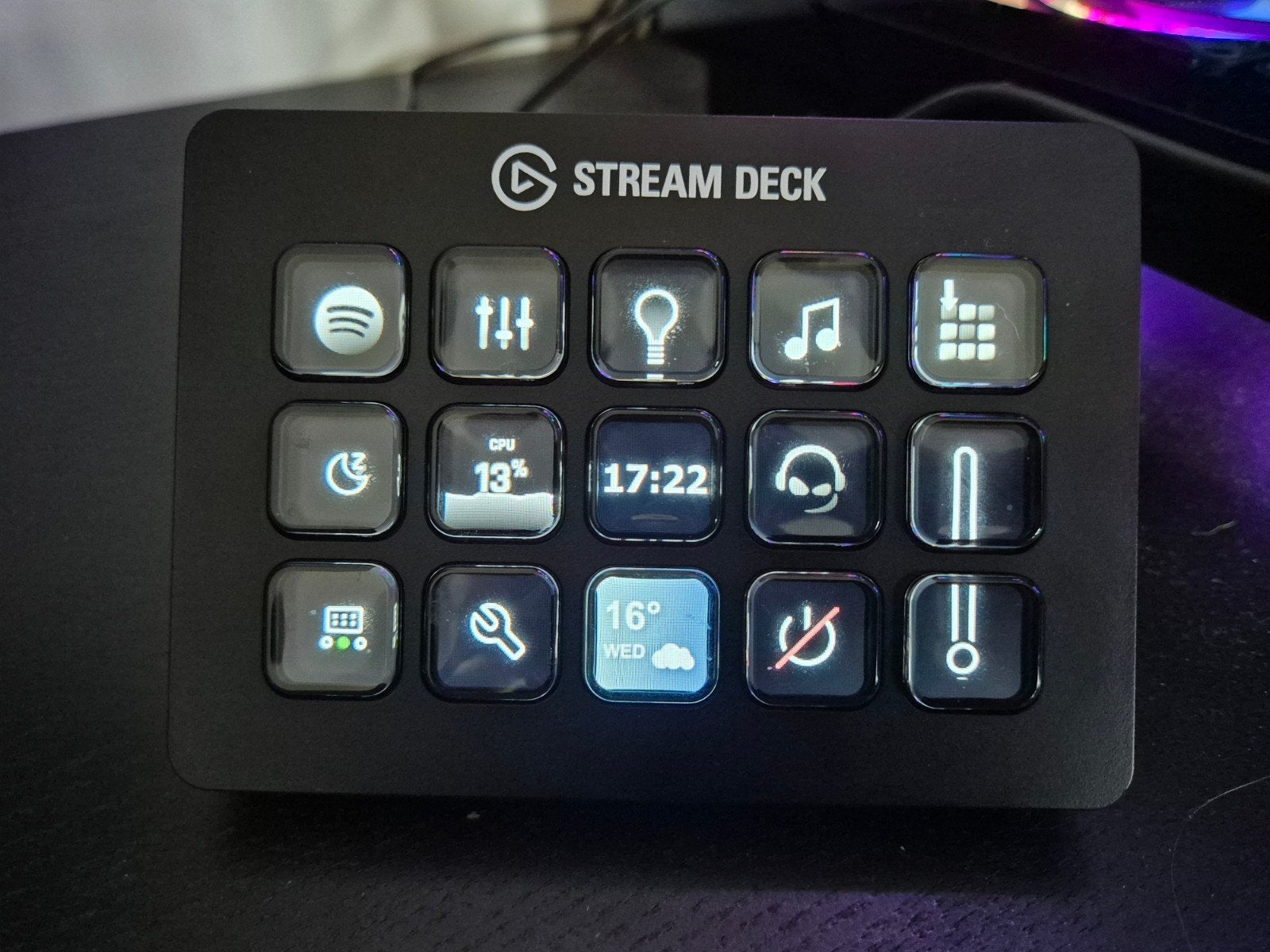 Elgato streamdeck MK.2 zwart, Computers en Software, Toetsenborden, Multimediatoetsen, Elgato Stream Deck, Ophalen of Verzenden