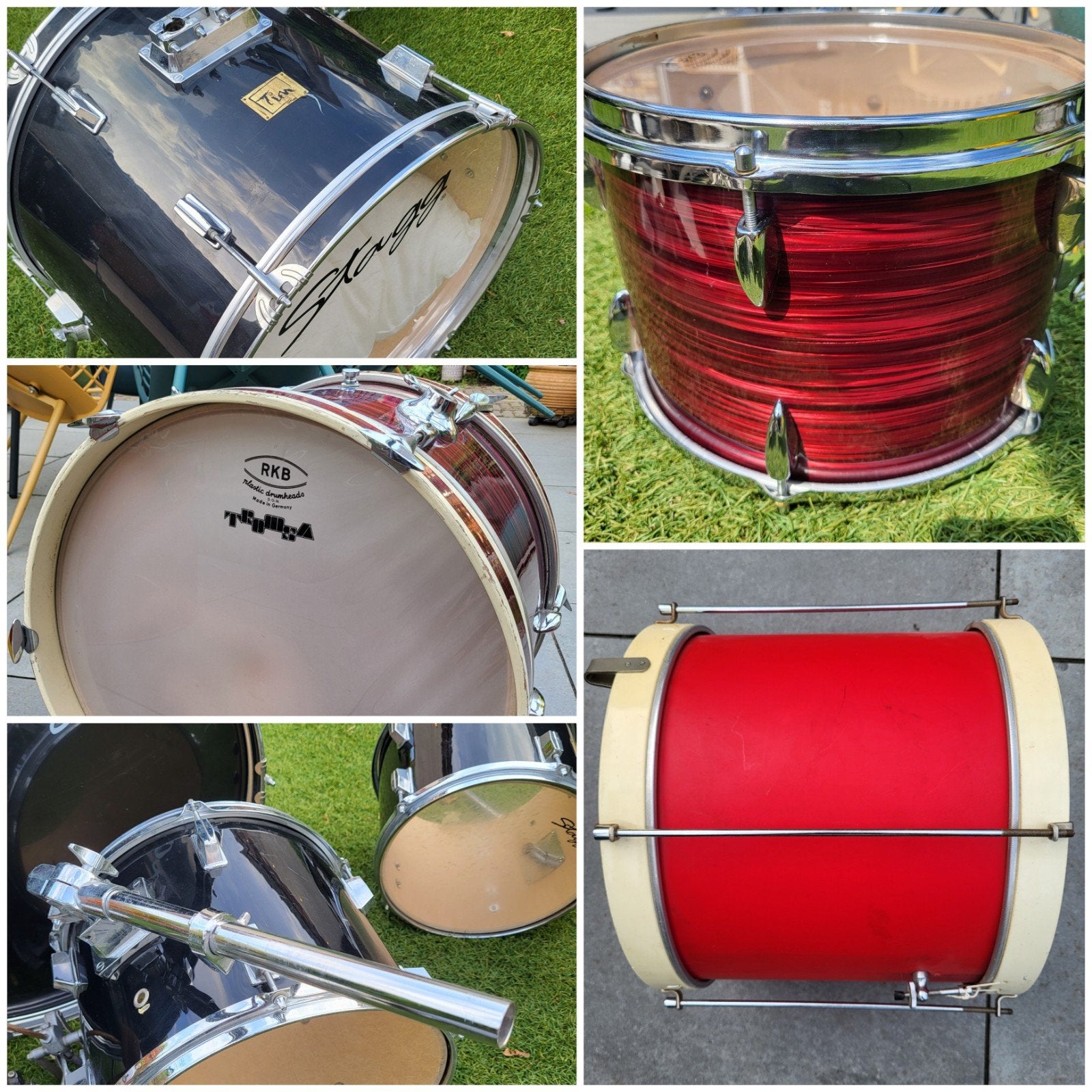 Partij drums/percussie/1 koop/ los/zie adv/MOETWEG, Muziek en Instrumenten, Ophalen, Trommel