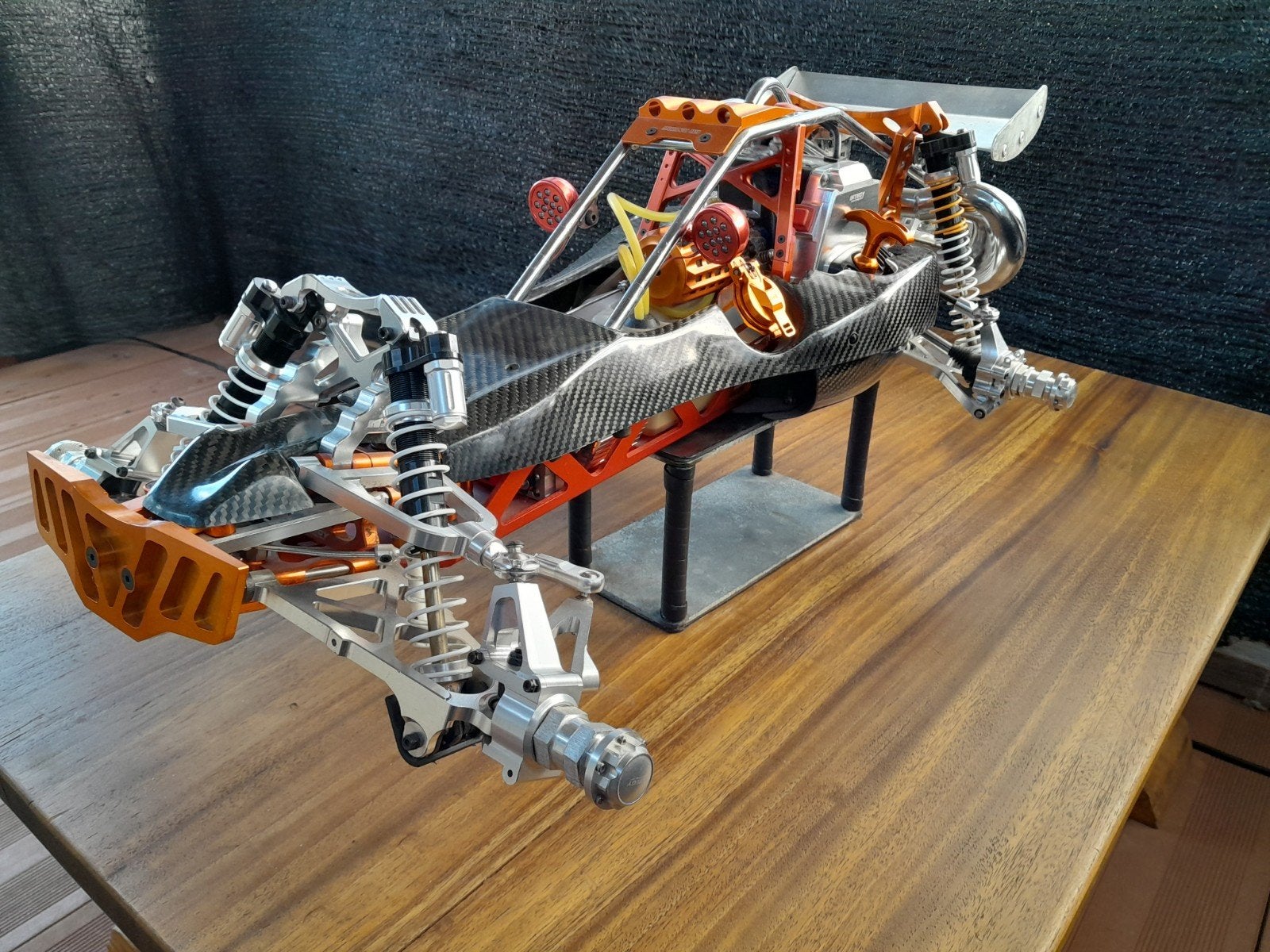 HPI Baja 29cc Zenoah met volledige upgrades, Ophalen, Benzine, Auto offroad, Zo goed als nieuw