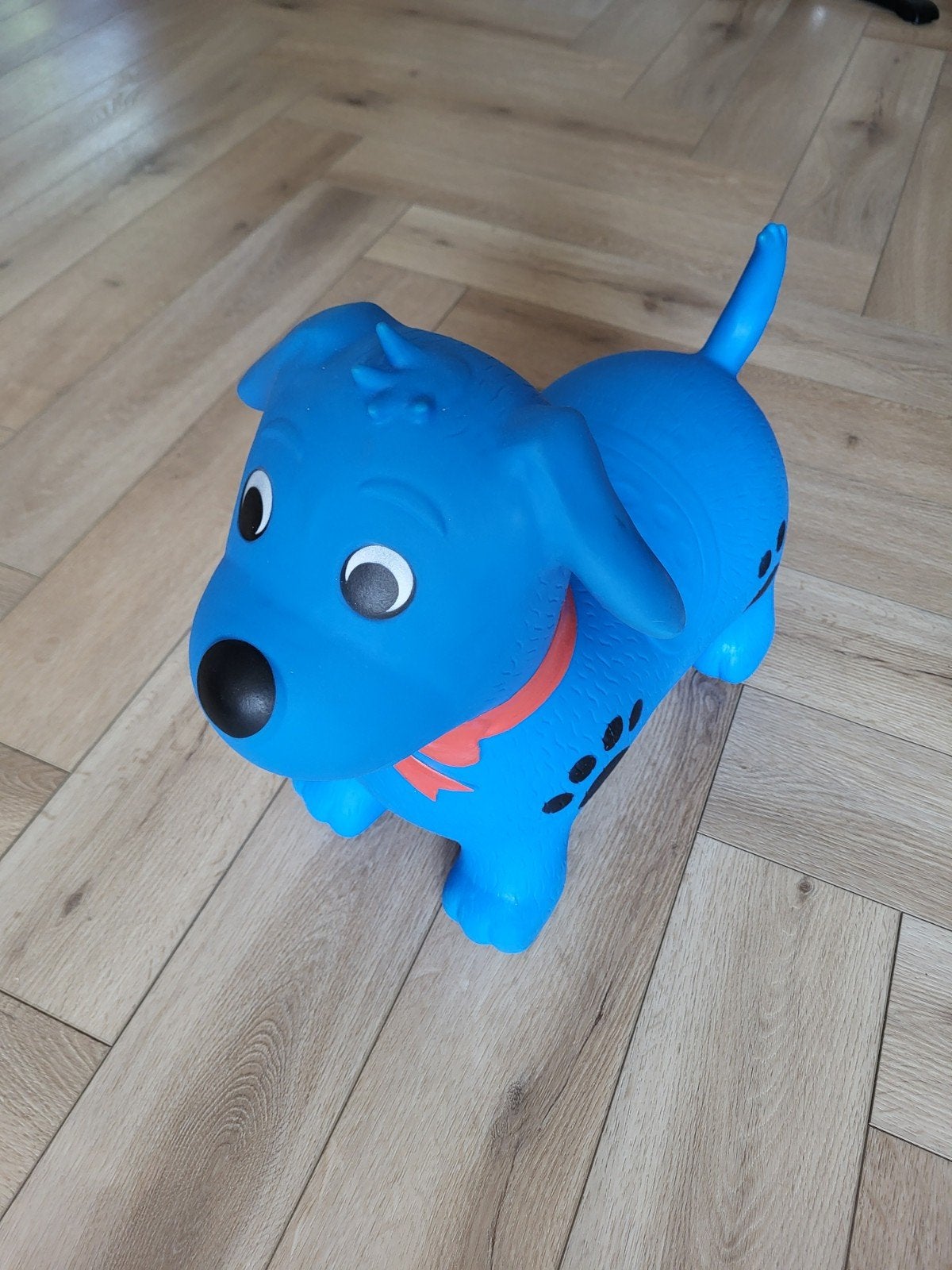 Skippybal hond, Ophalen, Zo goed als nieuw
