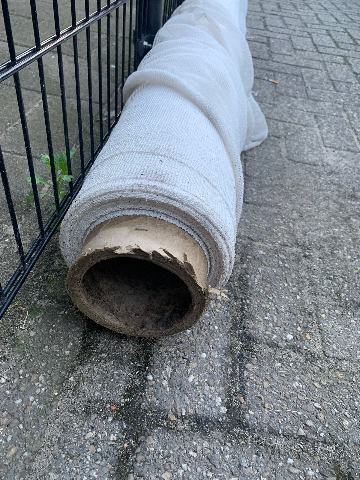 Wit gaasdoek op rol moestuin vijver, Ophalen, Zo goed als nieuw, 15 m² of meer, Overige typen