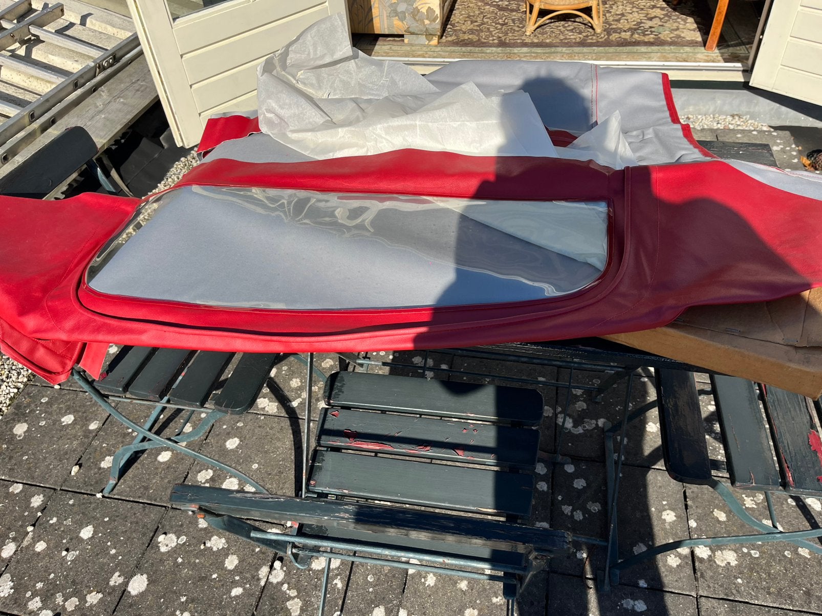 Austin healey mk3 rode softtop, Auto diversen, Ophalen of Verzenden, Nieuw
