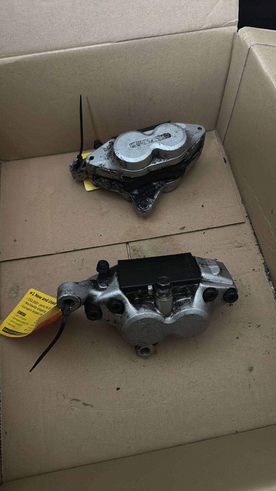 Yamaha FZR600 - 1989-1993 (FZR600 3HE) remklauwen, Ophalen, Gebruikt
