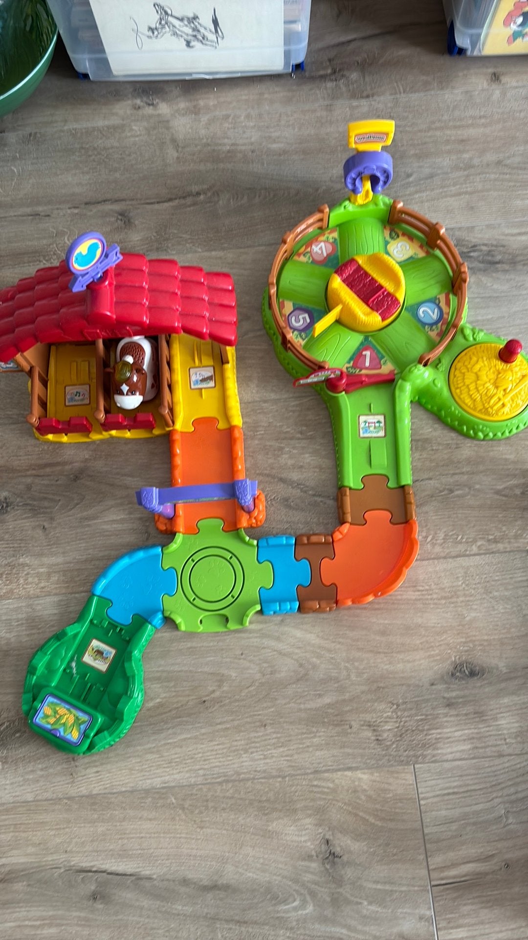 VTech Zoef Zoef Dieren Speelset Boerderij, Ophalen of Verzenden, Gebruikt, Jongen of Meisje
