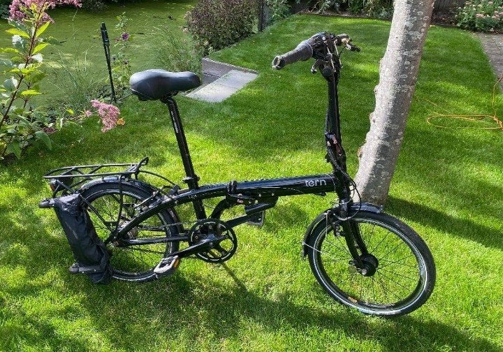 Tern link P7i vouwfiets met 7 naafversnellingen bijna nieuw, Versnellingen, Ophalen of Verzenden, Zo goed als nieuw, Totaal opvouwbaar