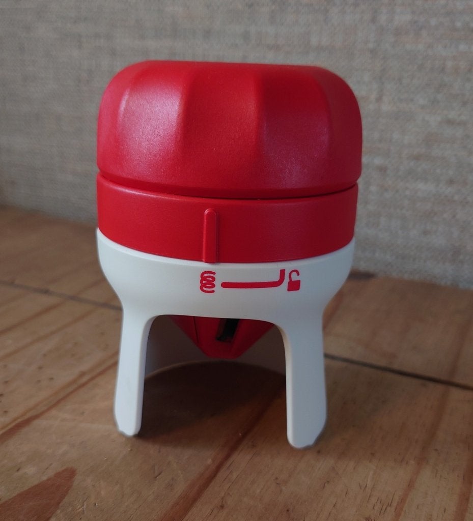Tupperware handy spiralizer Rood Wit NIEUW, Huis en Inrichting, Keuken | Tupperware, Ophalen of Verzenden, Nieuw, Rood, Overige typen