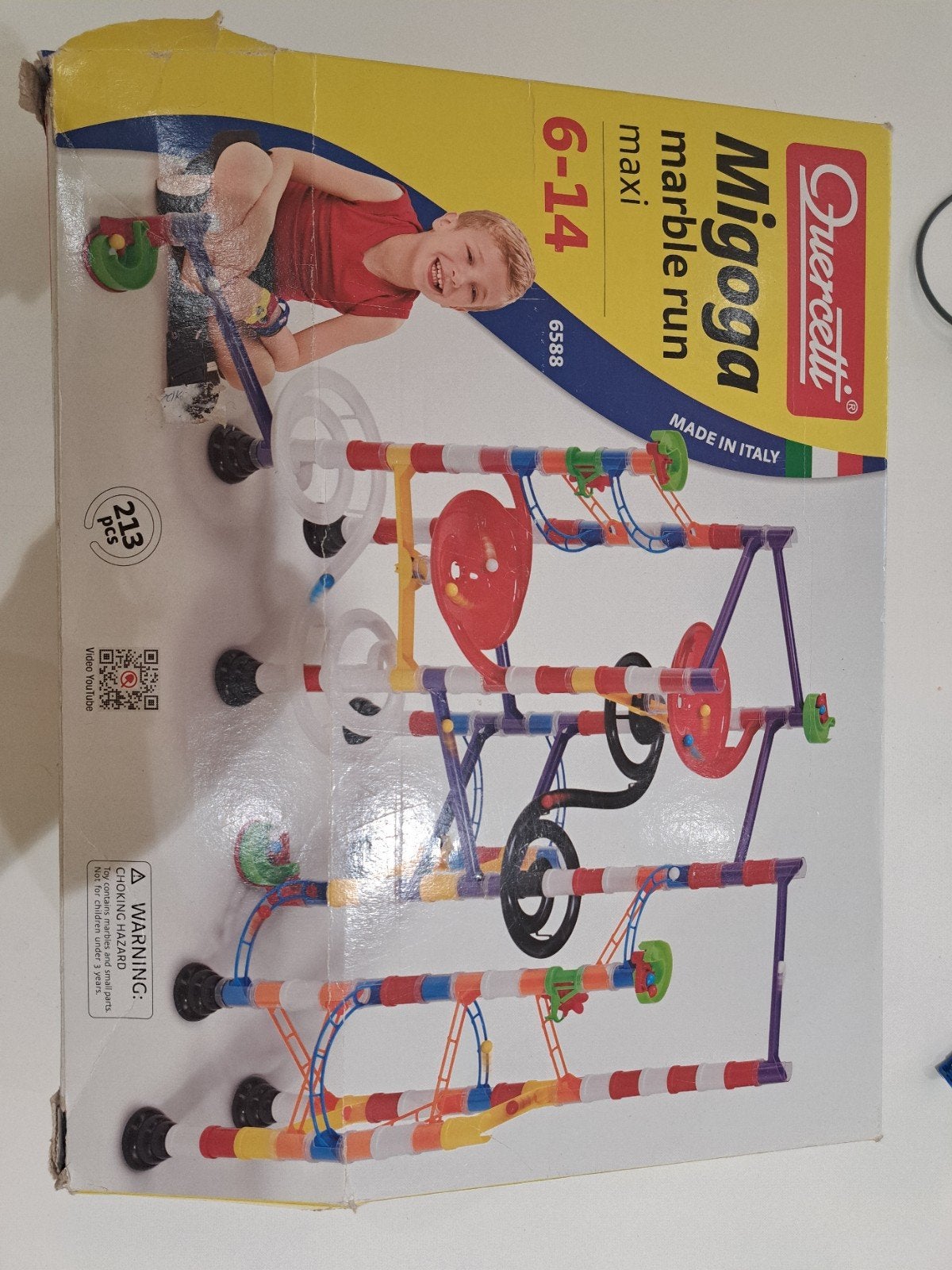 knikkerbaan Marble Run - zo goed als nieuw, Kinderen en Baby's, Ophalen of Verzenden, Zo goed als nieuw, Bouwen