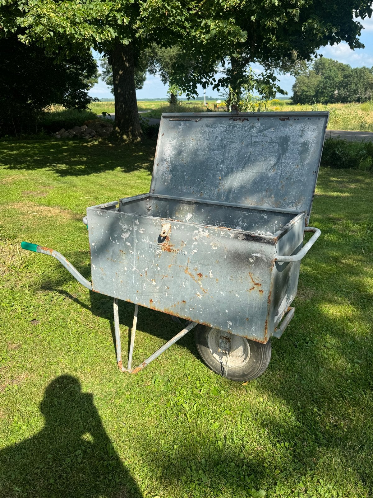 Kruiwagen Matador gereedschapsbak, Ophalen, Gebruikt, Handmatig, Eenwielig