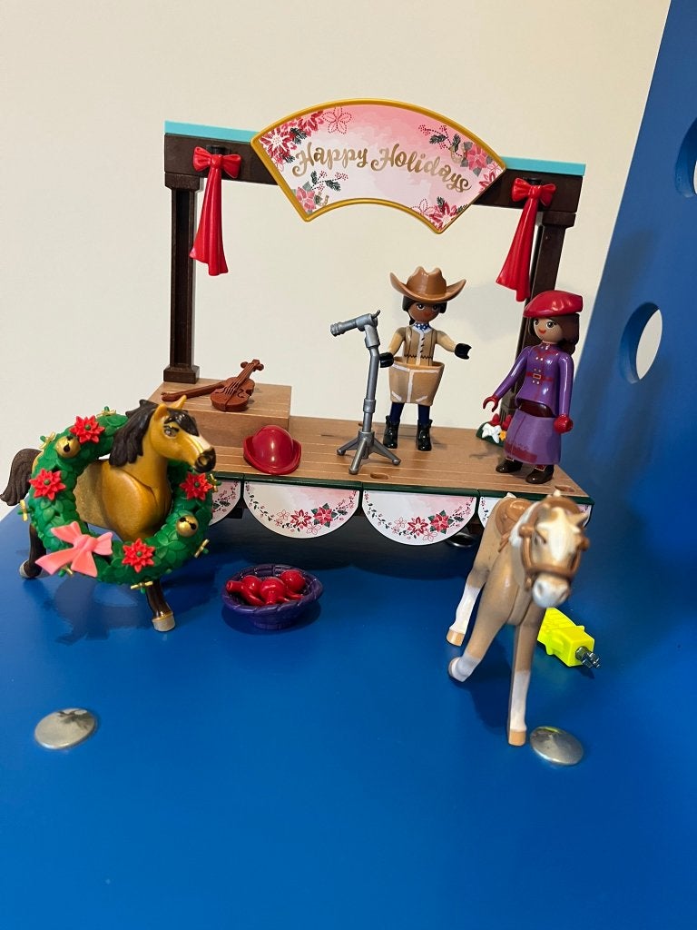 Playmobil Spirit Riding Free 70396 - Kerstmis Concert, Ophalen, Complete set, Overige typen, Zo goed als nieuw
