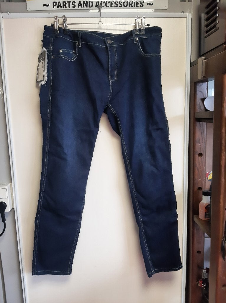 kevlar motorbroek 42/32 gms cobra kevelar motor broek nieuw, Nieuw met kaartje, Heren, Helmen Store, Ophalen of Verzenden