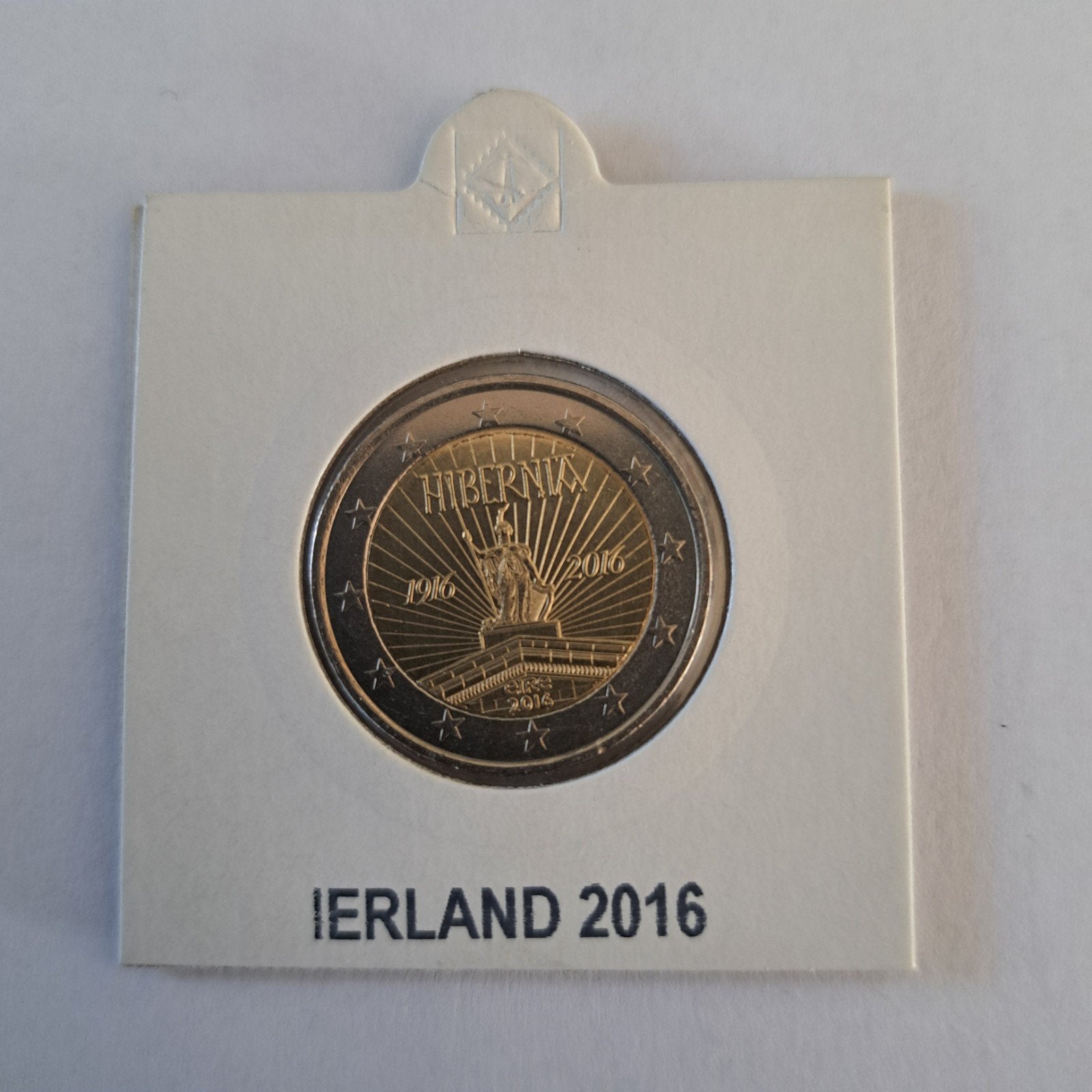 2 Euro Ierland 2016 - Paasopstand UNC, Ophalen of Verzenden, Ierland, 2 euro, Losse munt