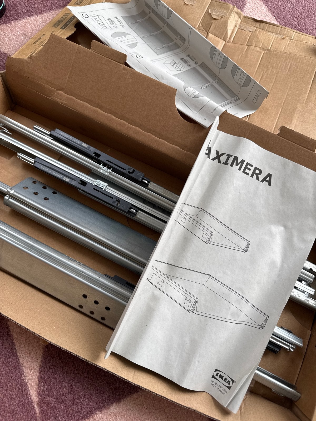 Ikea Maximera softclose systeem (2 sets), Ophalen of Verzenden, Nieuw