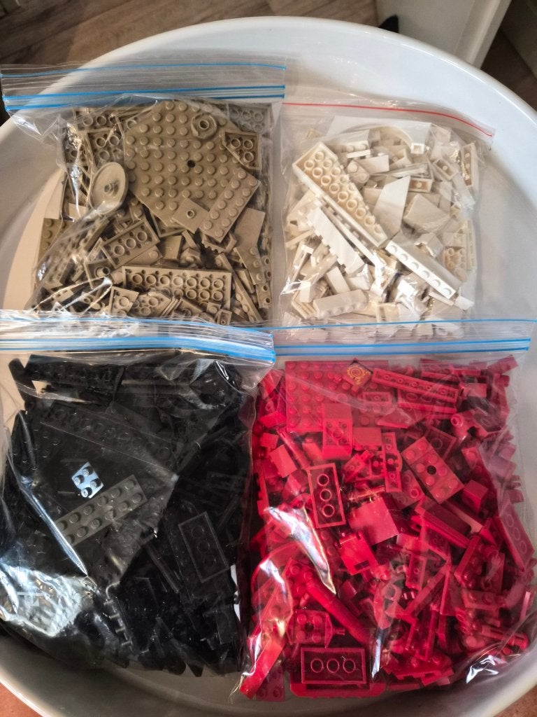 Lego verschillende kleuren 1KG, Ophalen of Verzenden, Gebruikt, Lego
