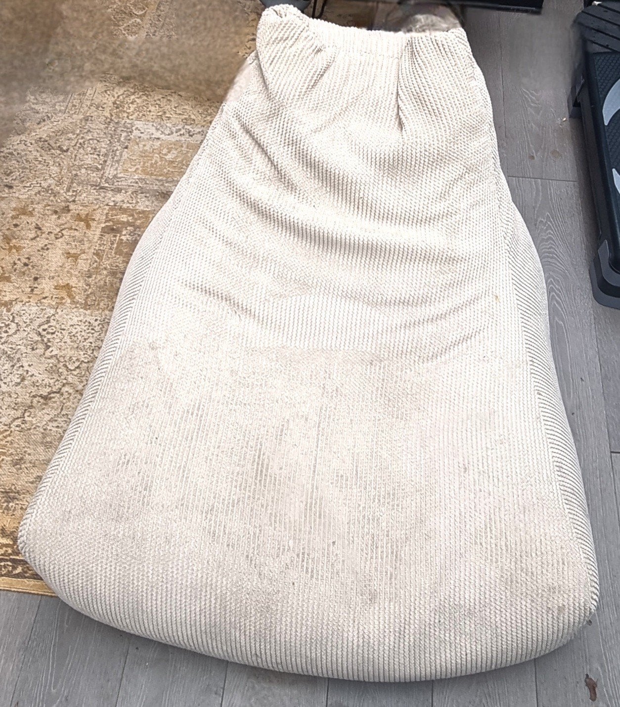 Lounge Pug Zitzak, Ophalen, Gebruikt, Beige, Zitzak