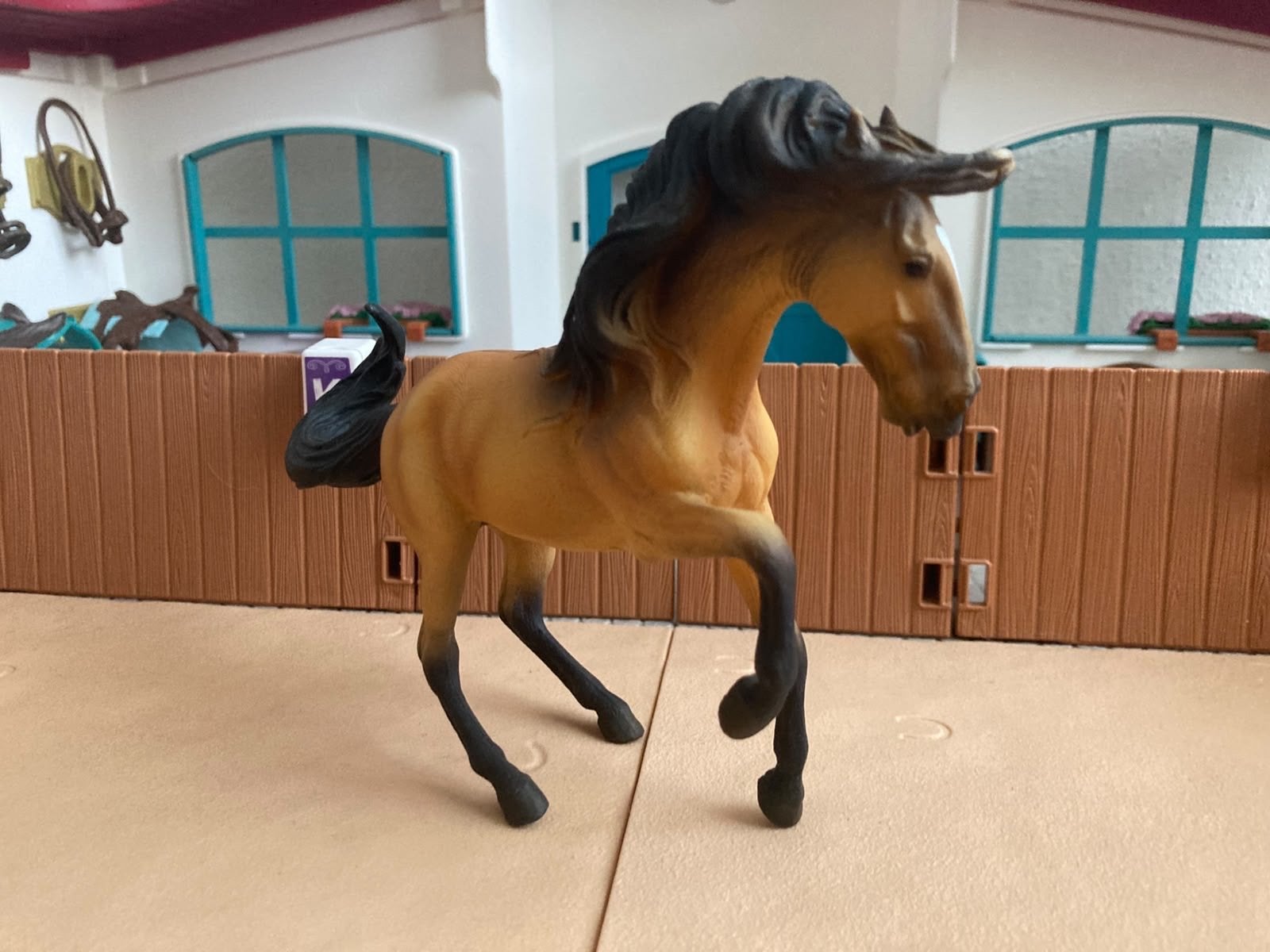 CollectA Lusitano Hengst 2011 Speelgoedpaard, Ophalen, Zo goed als nieuw, Paard, Beeldje of Figuurtje