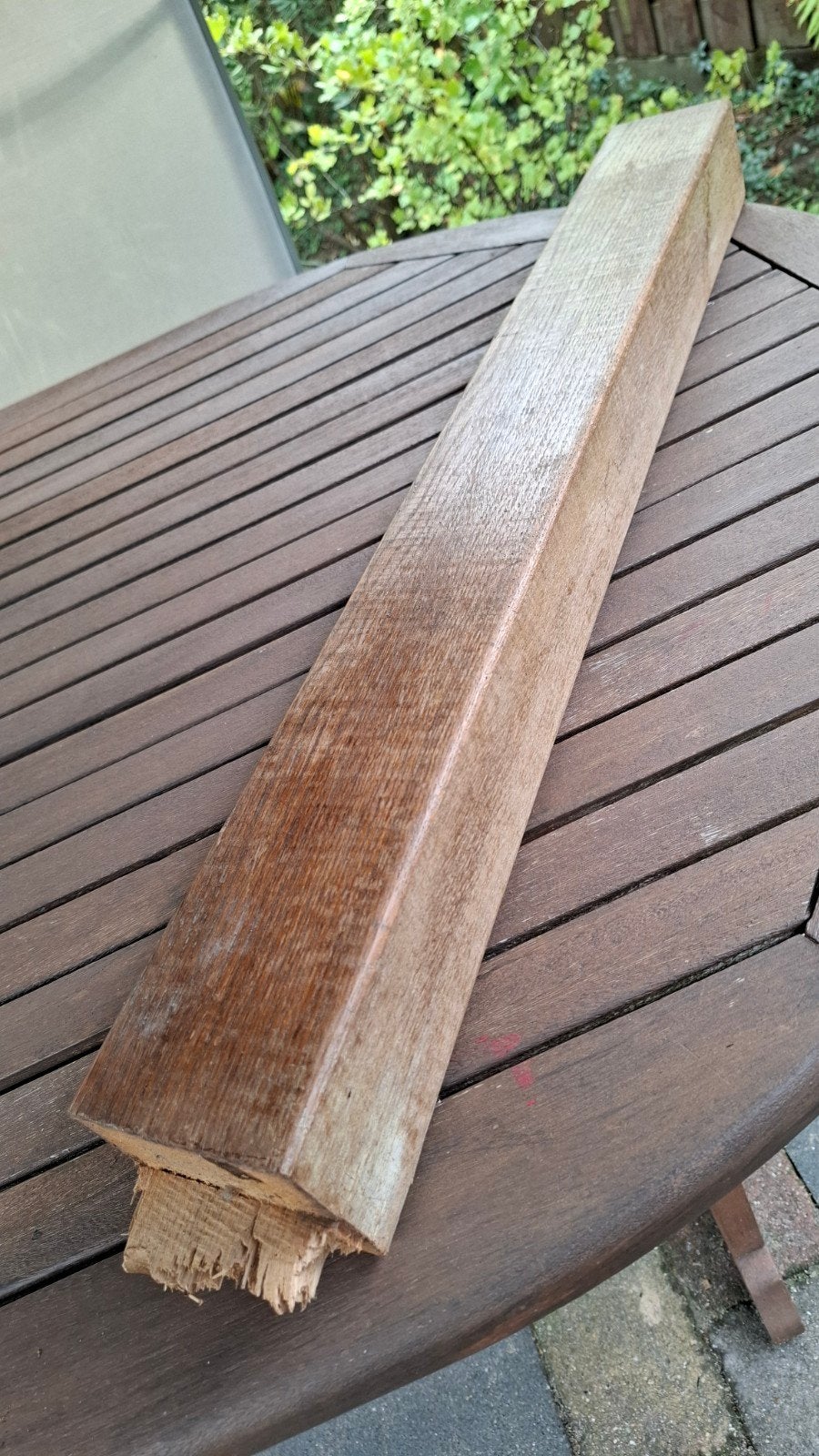 massief eiken balk meubelhout timmerhout, Ophalen, 250 cm of meer, Balken