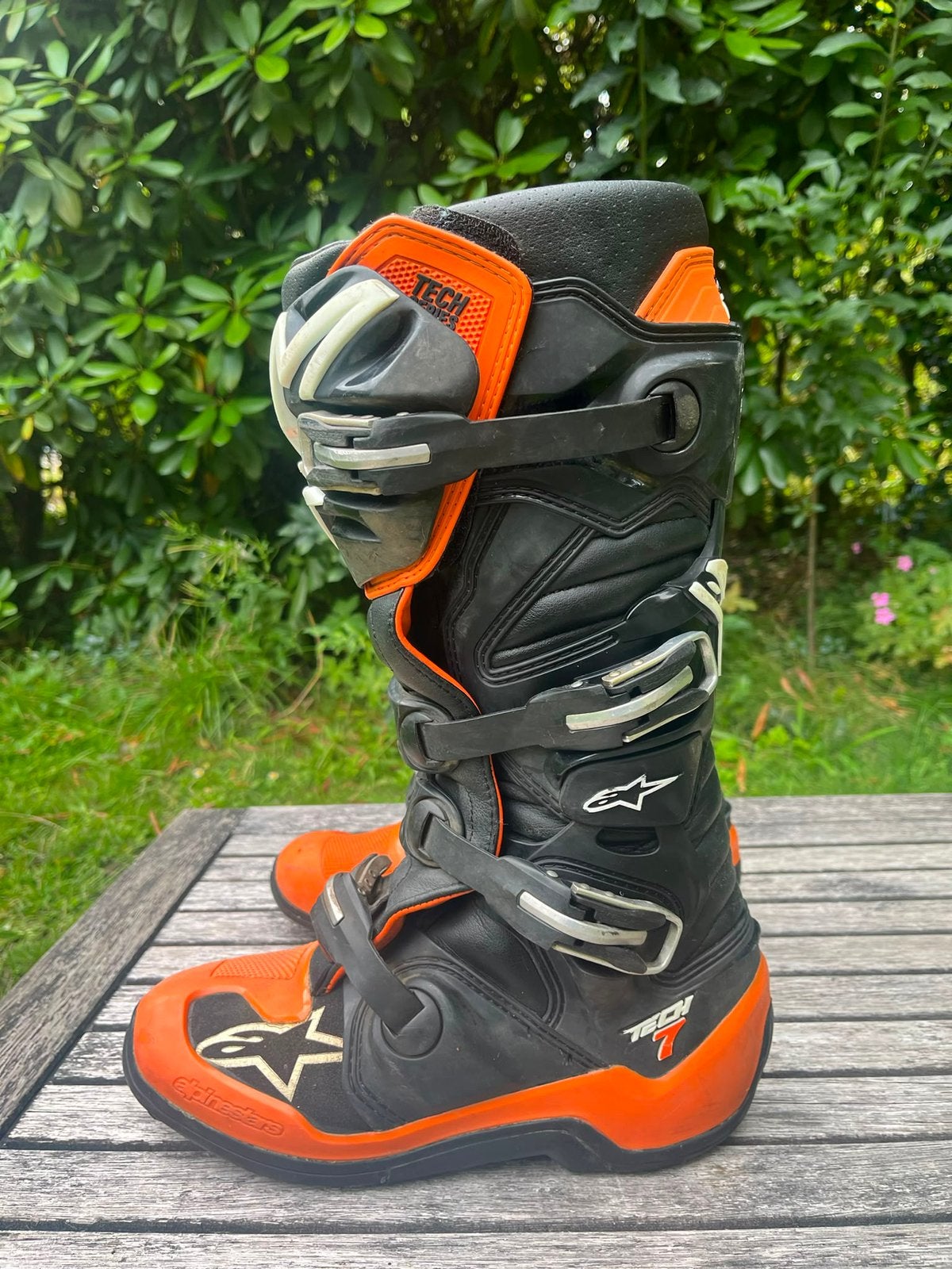 Alpinestars Tech 7 Crosslaarzen mt 42, Verzenden, Tweedehands, Laarzen