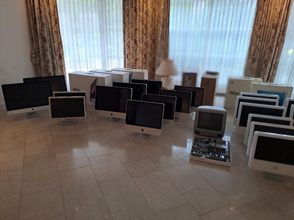 35 stuks Apple computers, diverse types iMac, G5, MacPro, G3, Computers en Software, Ophalen, Gebruikt, Overige modellen, Diversen