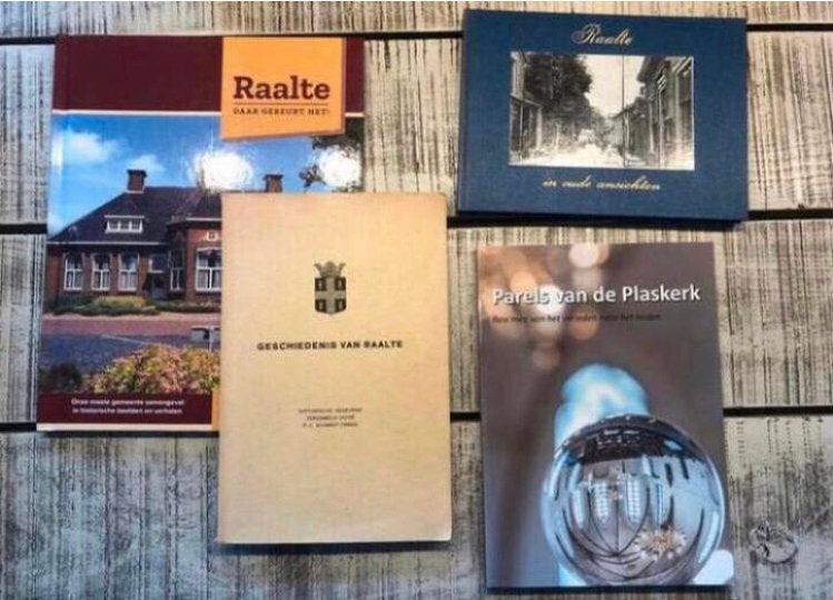 5x boek Raalte, Verzenden, Zo goed als nieuw