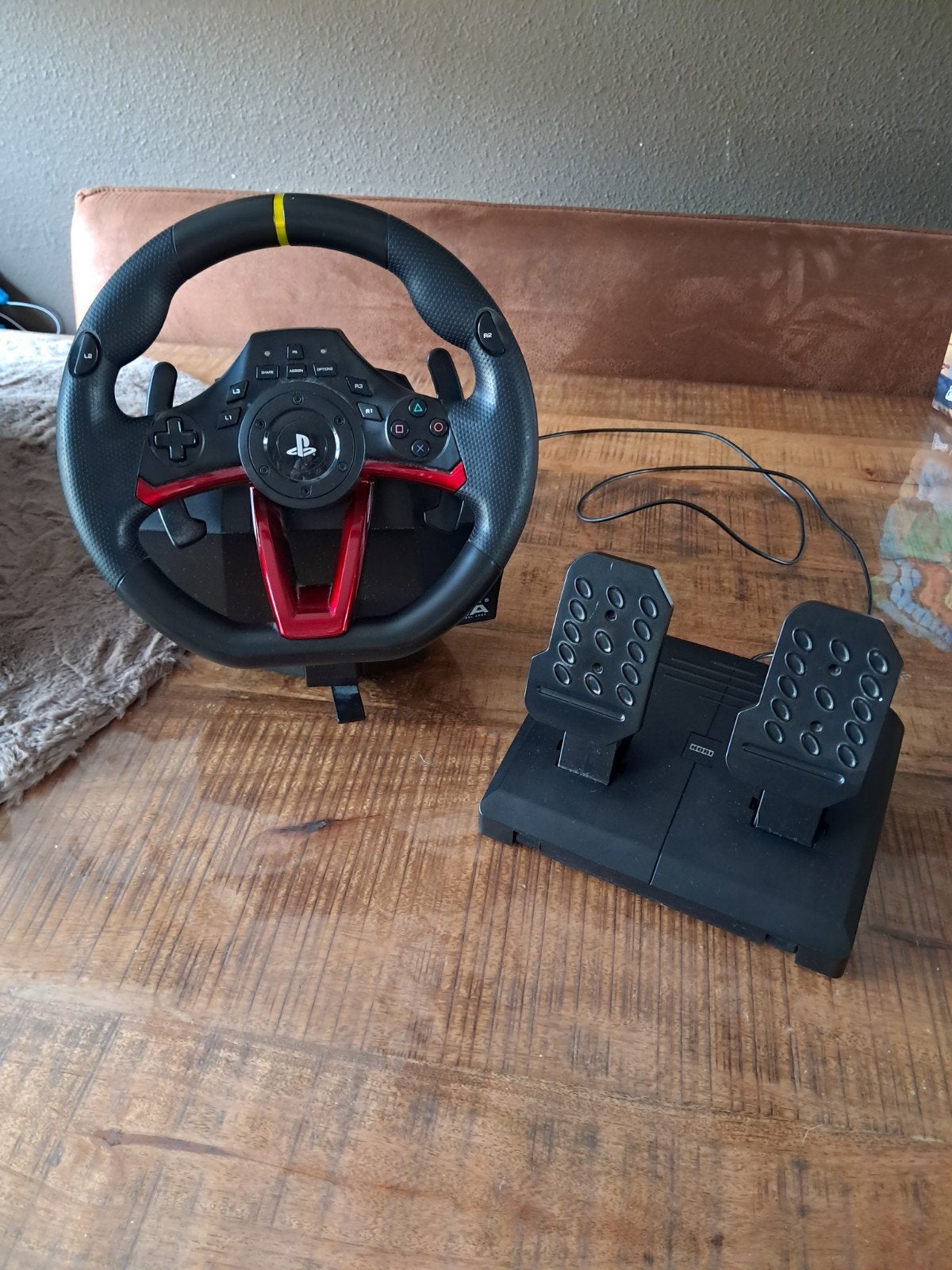 Hori Racing Wheel Apex voor PS4/PS3/PC - Zo goed als nieuw, Spelcomputers en Games, Ophalen of Verzenden, Zo goed als nieuw, Zonder controller