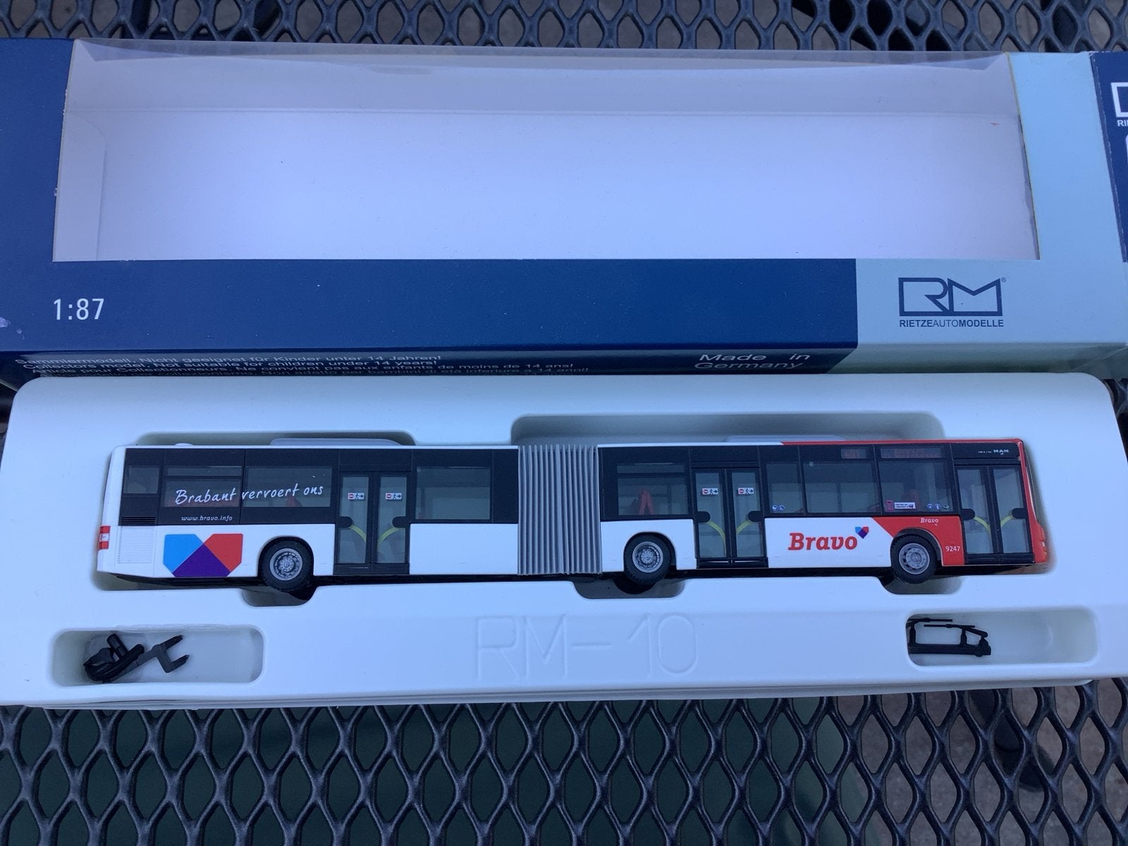 Bravo geledebus 1:87 - Rietze MAN Lion's City G '08, Ophalen of Verzenden, Nieuw, Bus of Vrachtwagen, Rietze