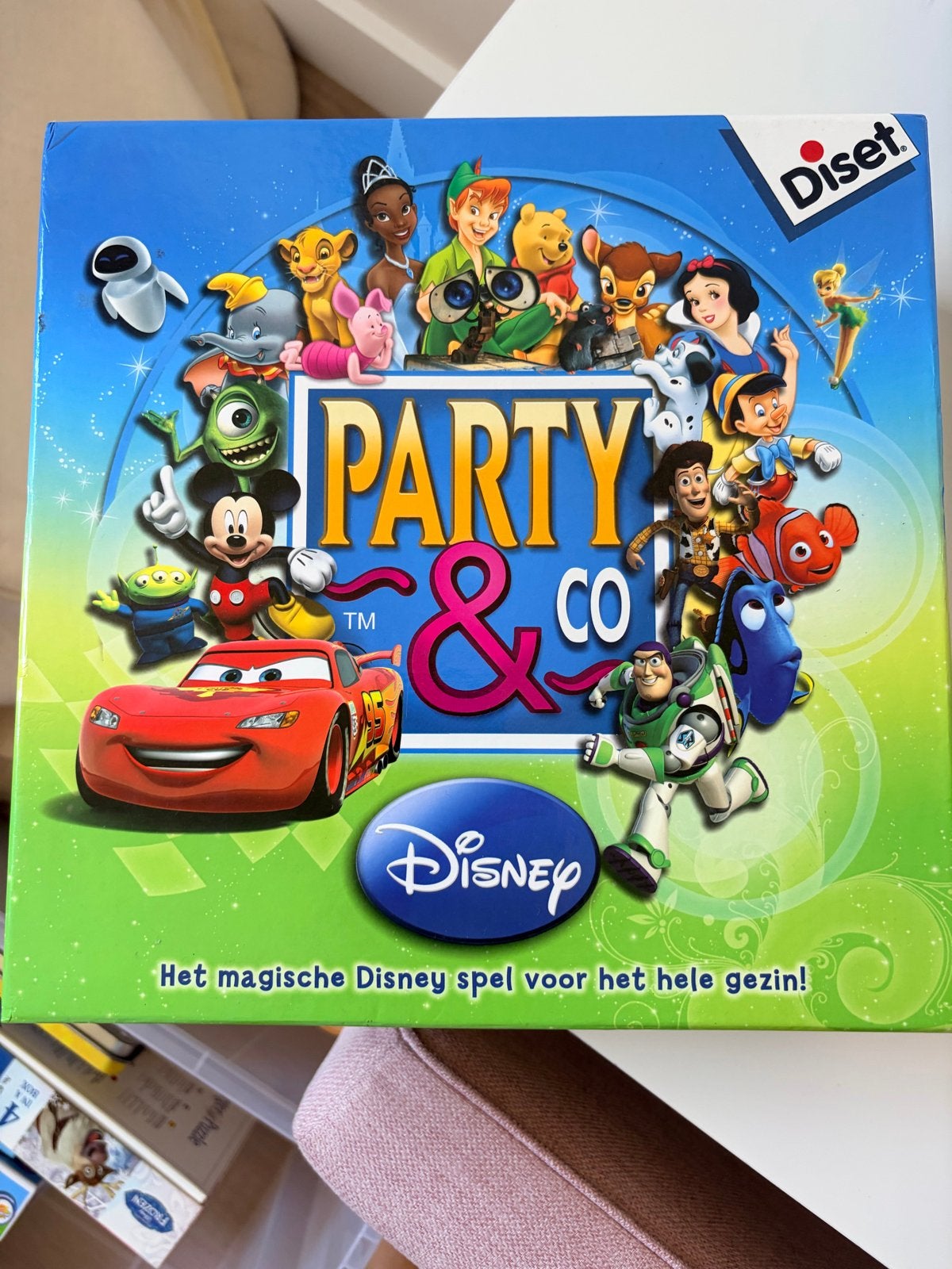 Disney Party & Co bordspel - Gebruikt, rad defect, Hobby en Vrije tijd, Gezelschapsspellen | Bordspellen, Ophalen, Gebruikt
