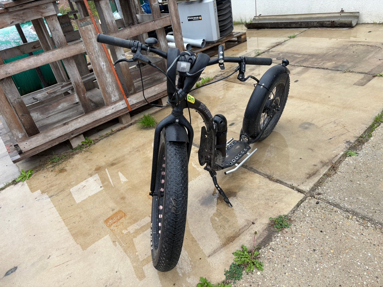 Kickbike Fatmax E -step, Fietsen en Brommers, Ophalen, Zo goed als nieuw, Kickbike