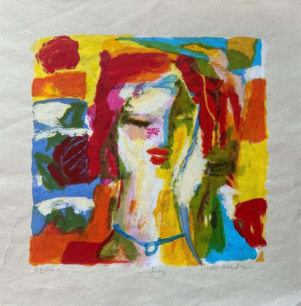 Zeefdruk Marta Jedrysko - Sisy, Genummerd, Verzenden, Zeefdruk