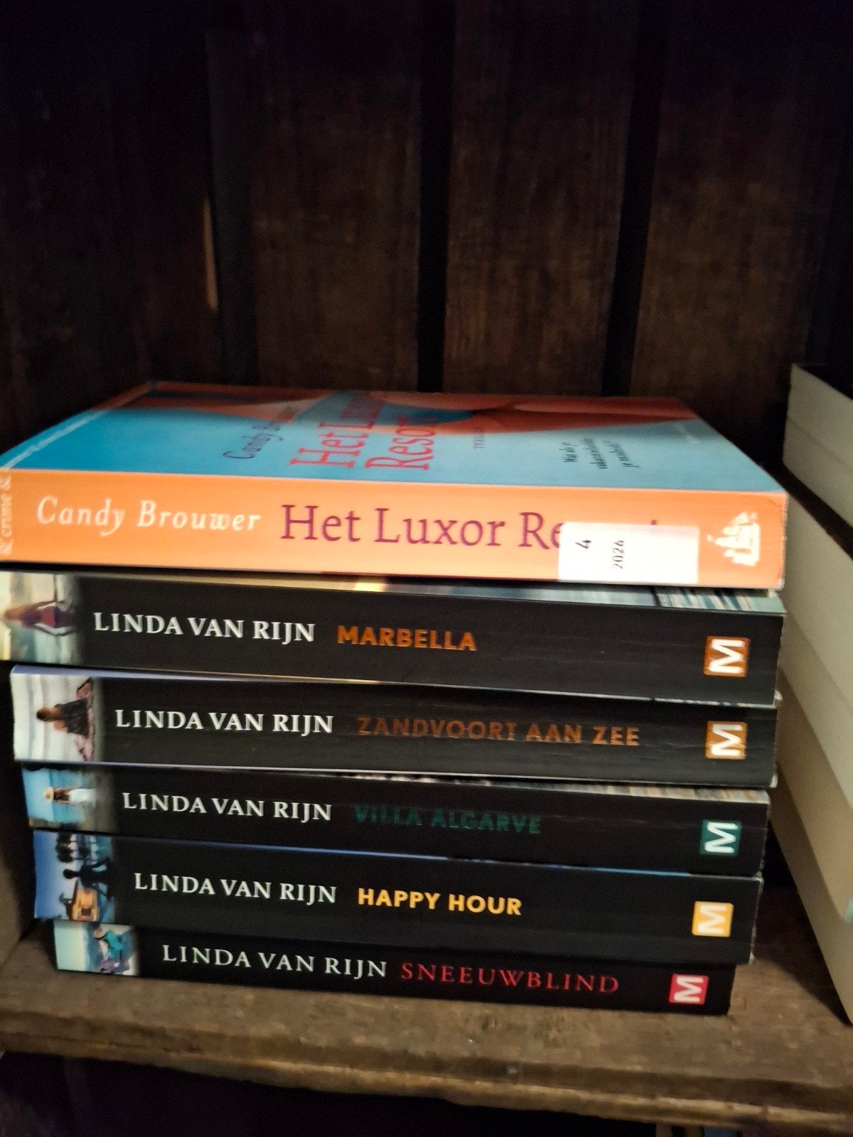 Linda van Rijn boeken: Marbella, Zandvoort, Villa Algarve, Ophalen of Verzenden