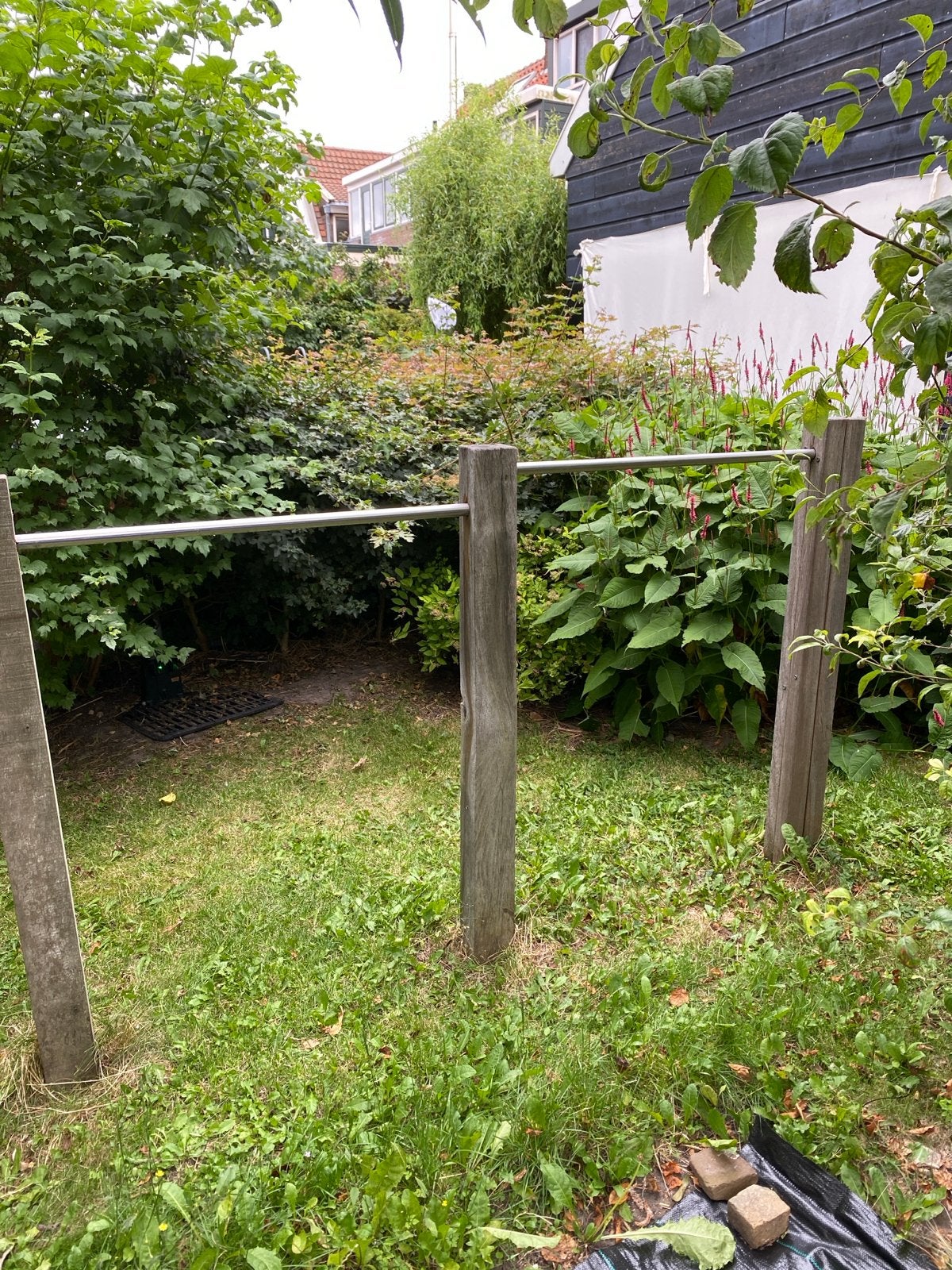 Gratis houten klimrek, Ophalen, Gebruikt