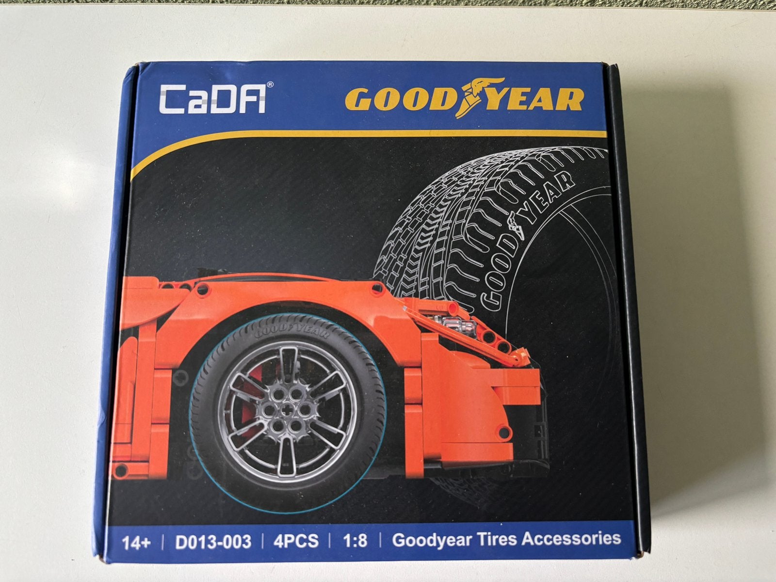 Cada 1:8 goodyear band voor diverse lego en cada sets, Ophalen of Verzenden, Nieuw