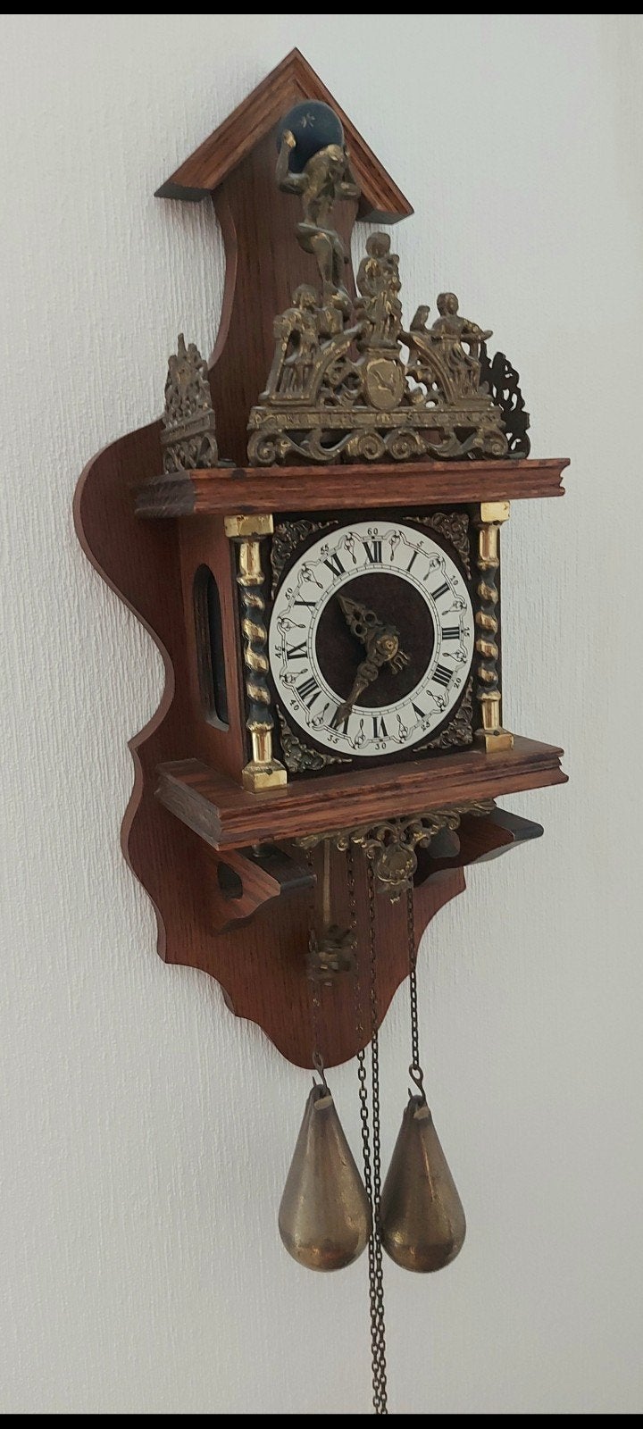 Klassieke Zaanse Klok, Antiek en Kunst, Ophalen of Verzenden
