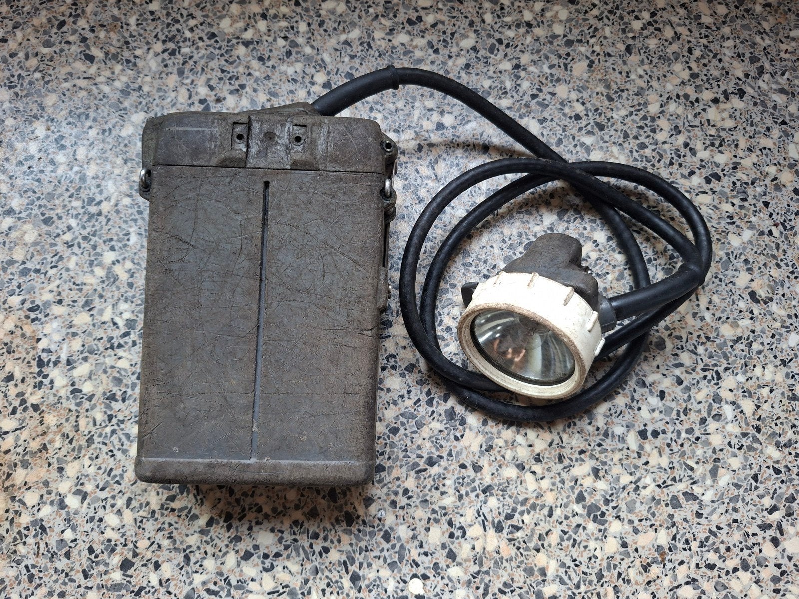 oude mijnwerkerslamp FRIWO jaren  60/70, Ophalen of Verzenden