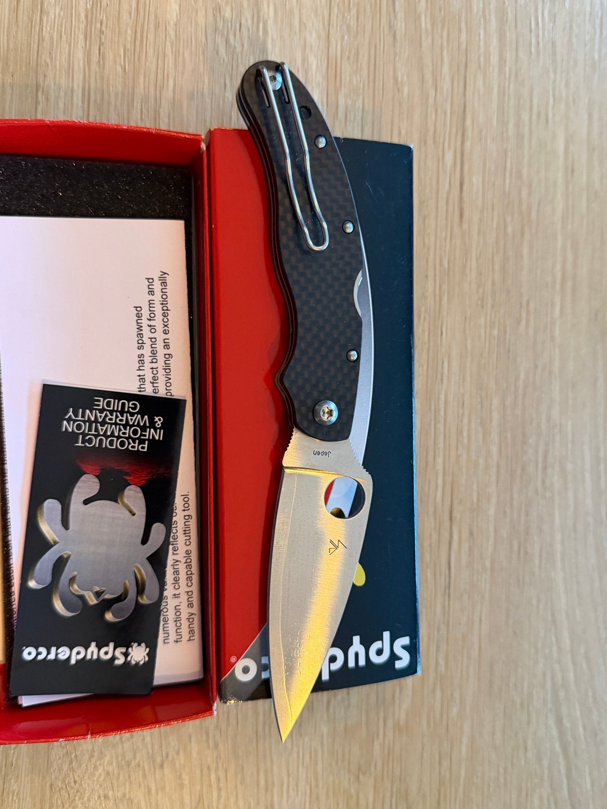 Spyderco Caly 3.5 ZDP-189/420J2 Zakmes - Nieuw in doos, Ophalen of Verzenden, Nieuw