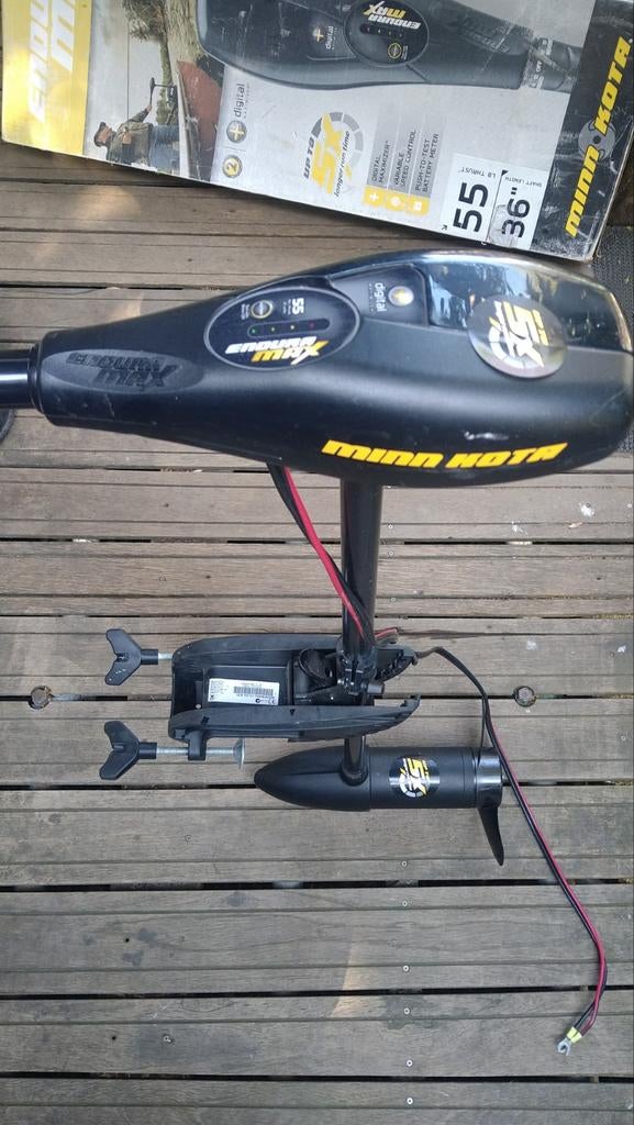 Minn Kota Endura Max 55 LBS / 1,6 PK Fluistermotor, Watersport en Boten, Ophalen, Overige typen